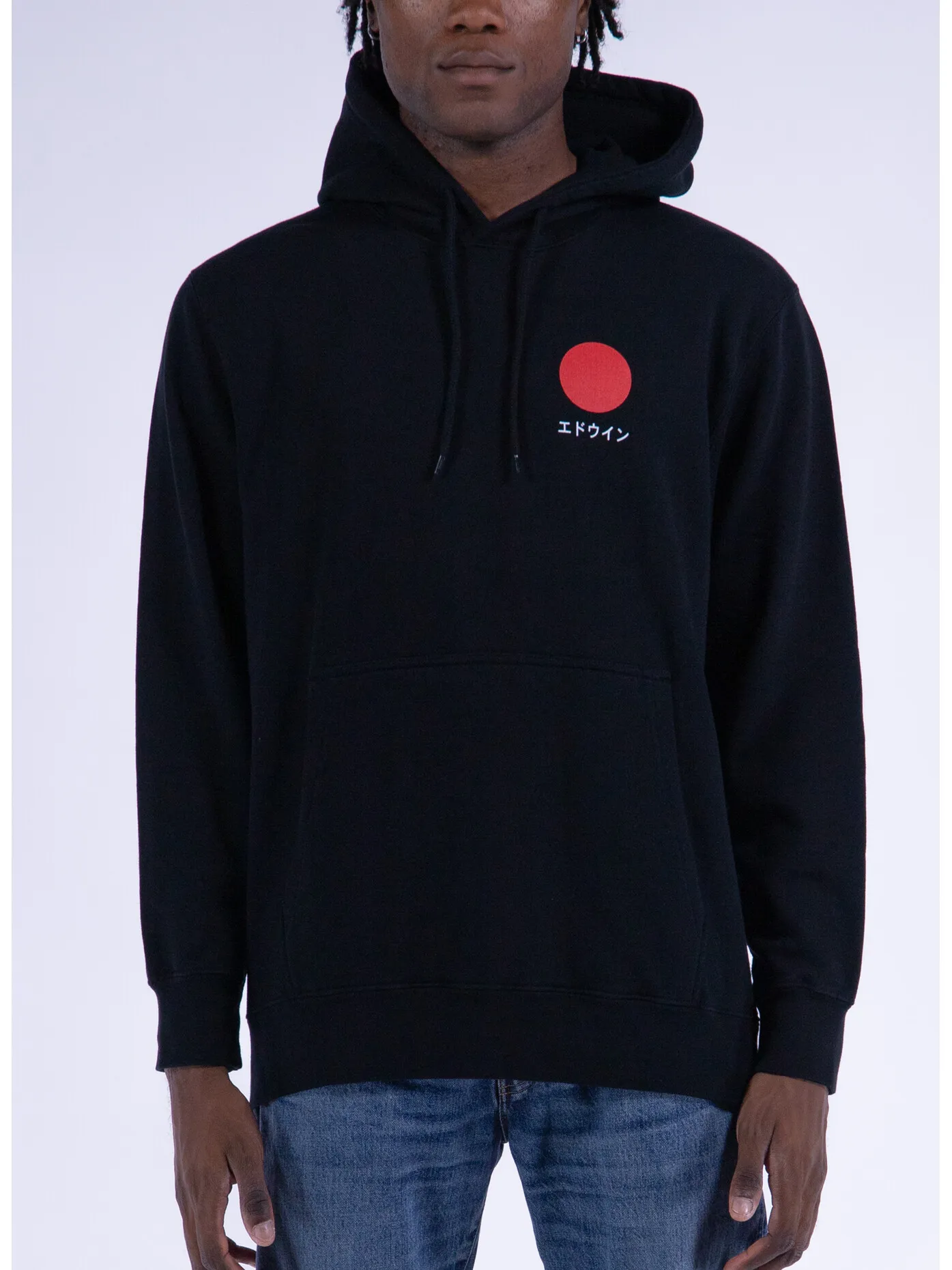     -EDWIN    -FELPA HOODIE JAPANESE SUN-