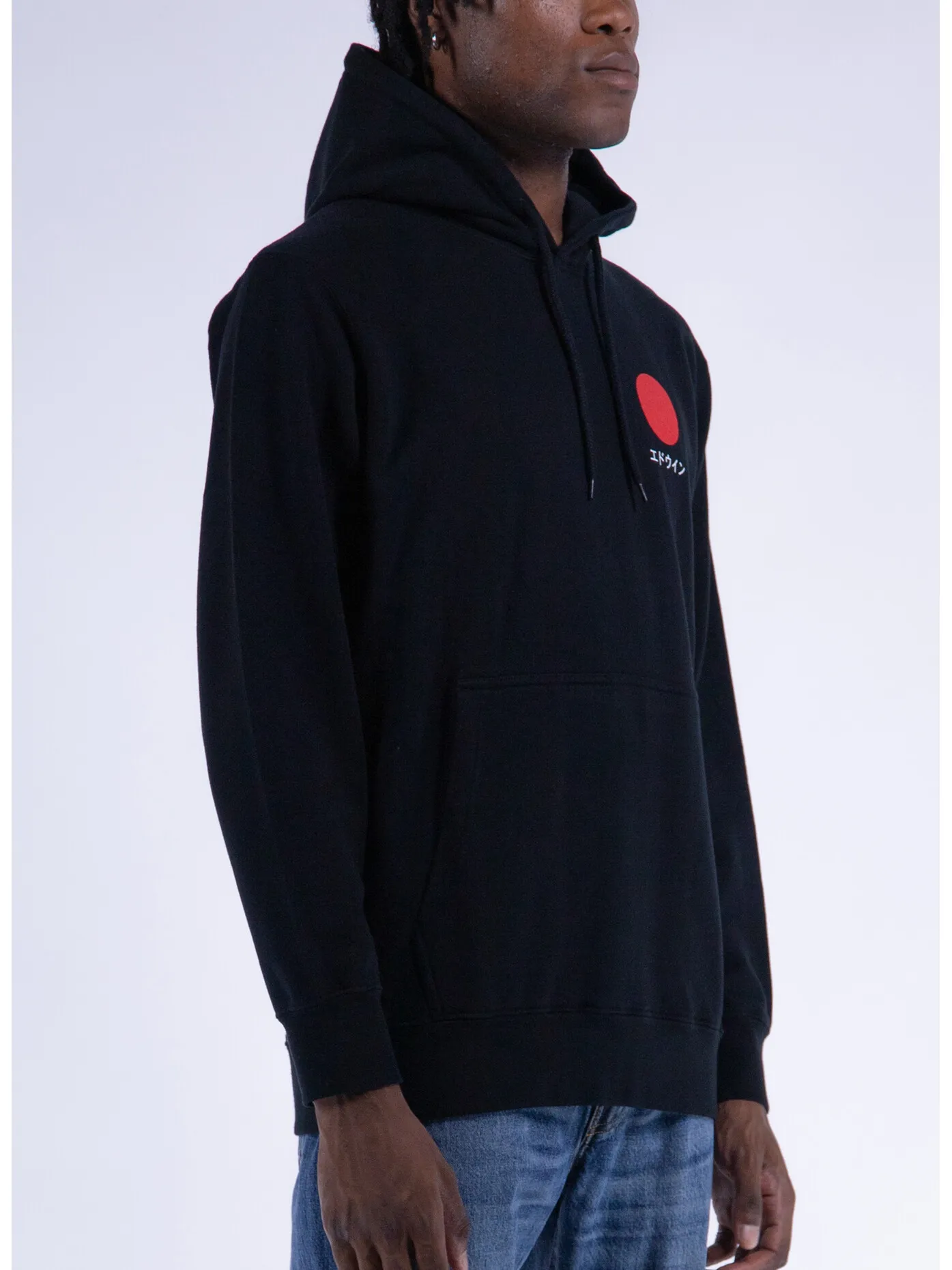    -EDWIN    -FELPA HOODIE JAPANESE SUN-