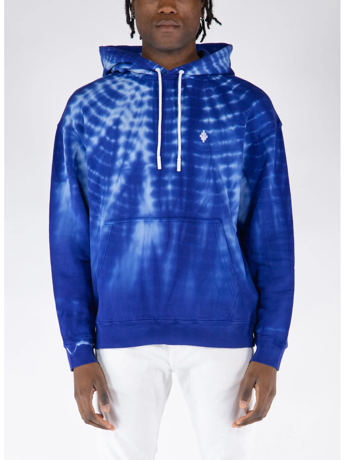     -MARCELO BURLON    -FELPA HOODIE AOP SOUNDWAVES-