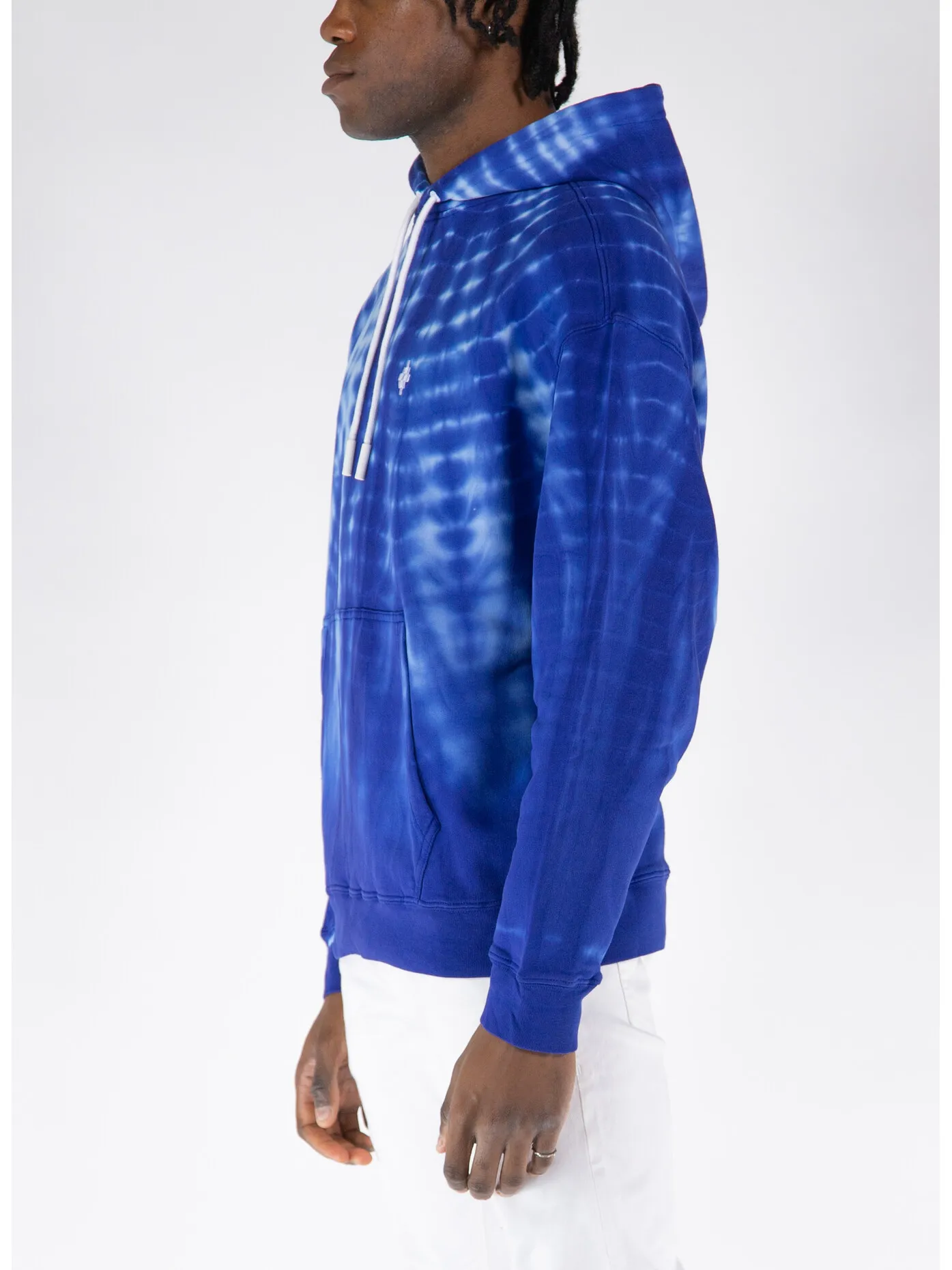     -MARCELO BURLON    -FELPA HOODIE AOP SOUNDWAVES-