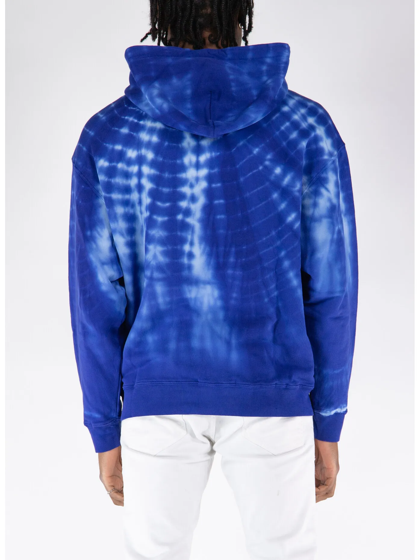     -MARCELO BURLON    -FELPA HOODIE AOP SOUNDWAVES-