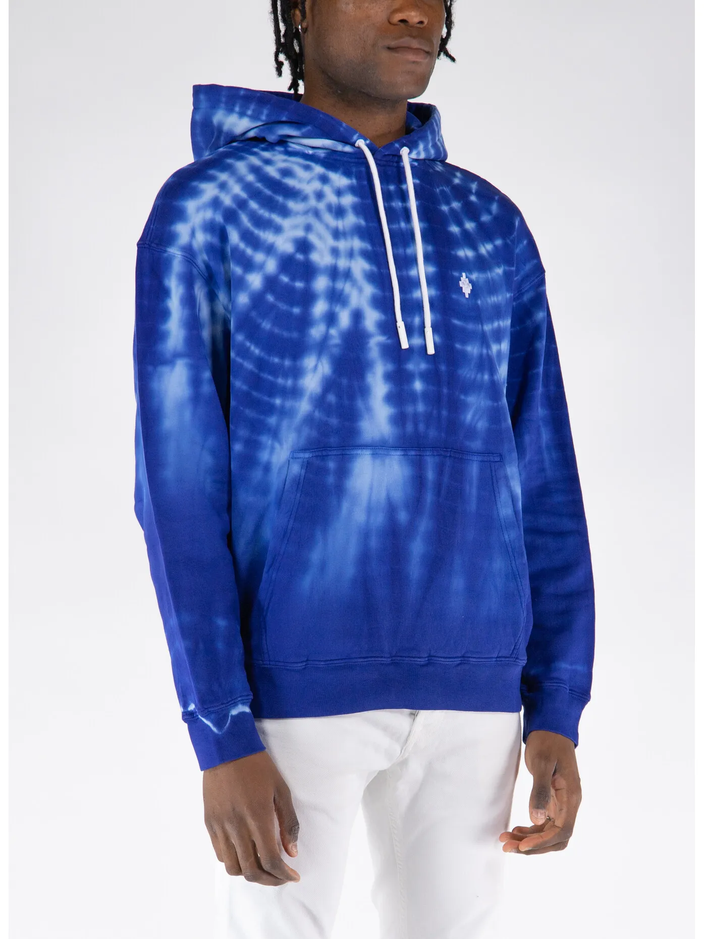     -MARCELO BURLON    -FELPA HOODIE AOP SOUNDWAVES-