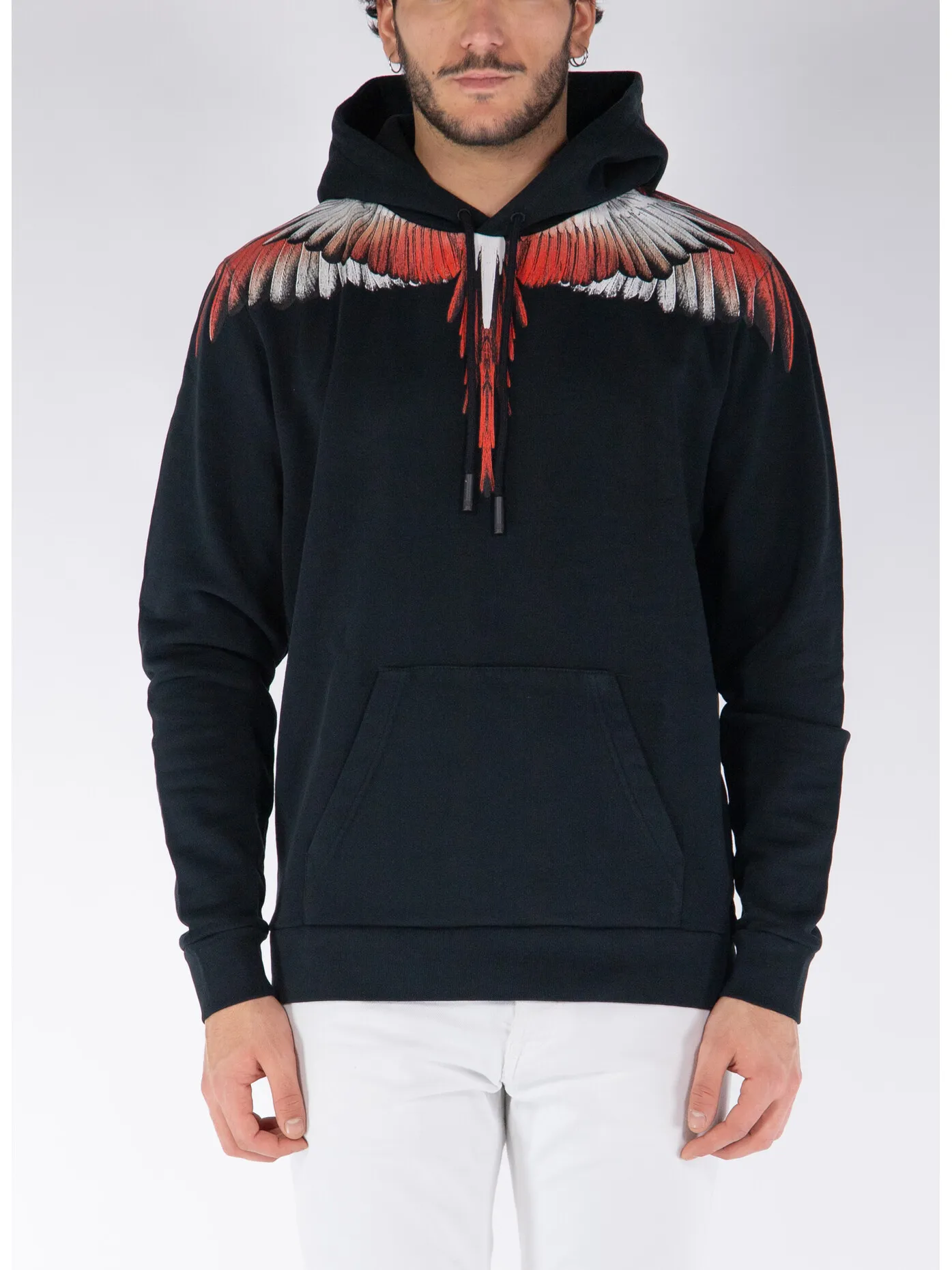     -MARCELO BURLON    -FELPA HOODIE ICON WINGS-