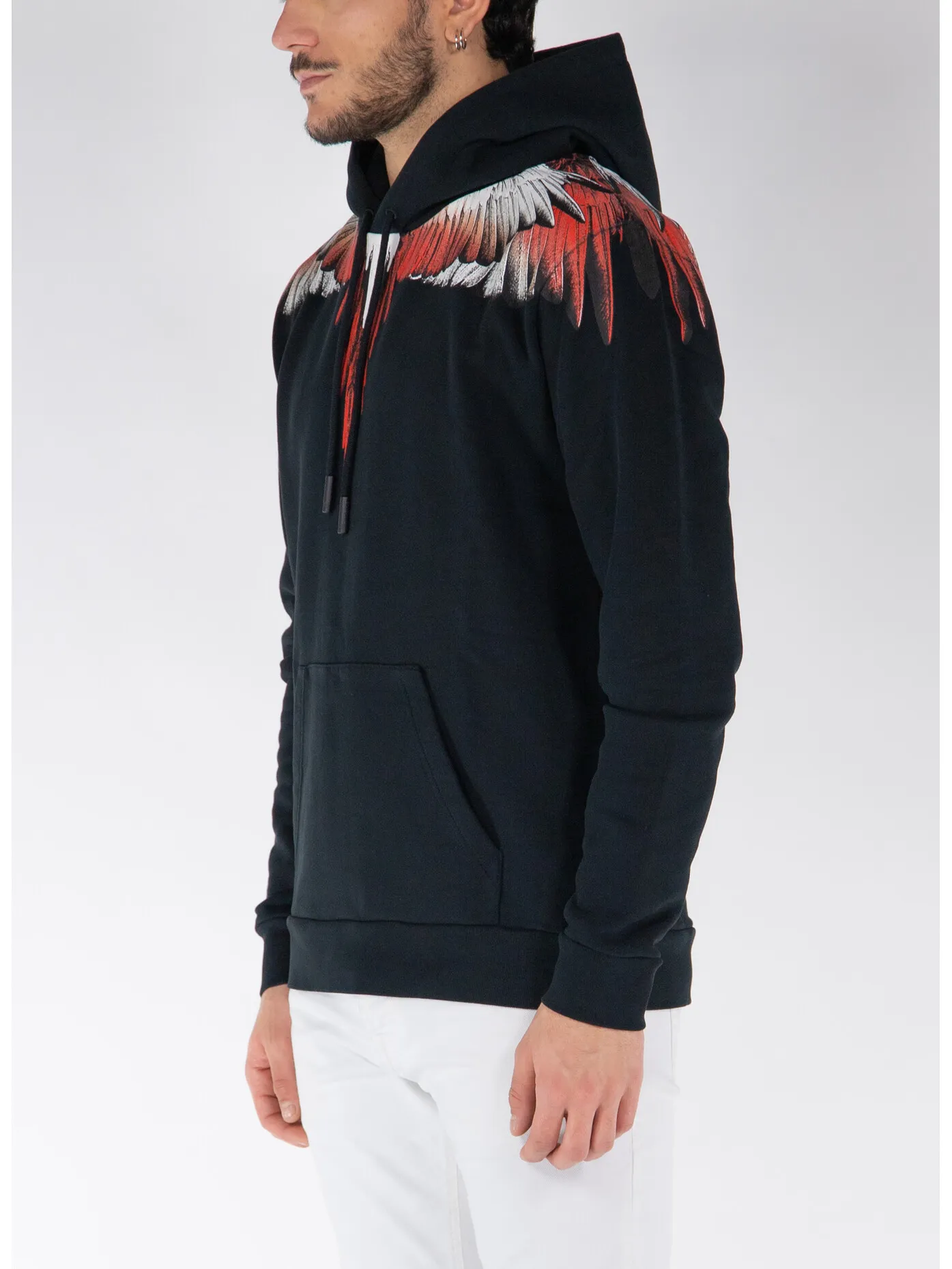     -MARCELO BURLON    -FELPA HOODIE ICON WINGS-