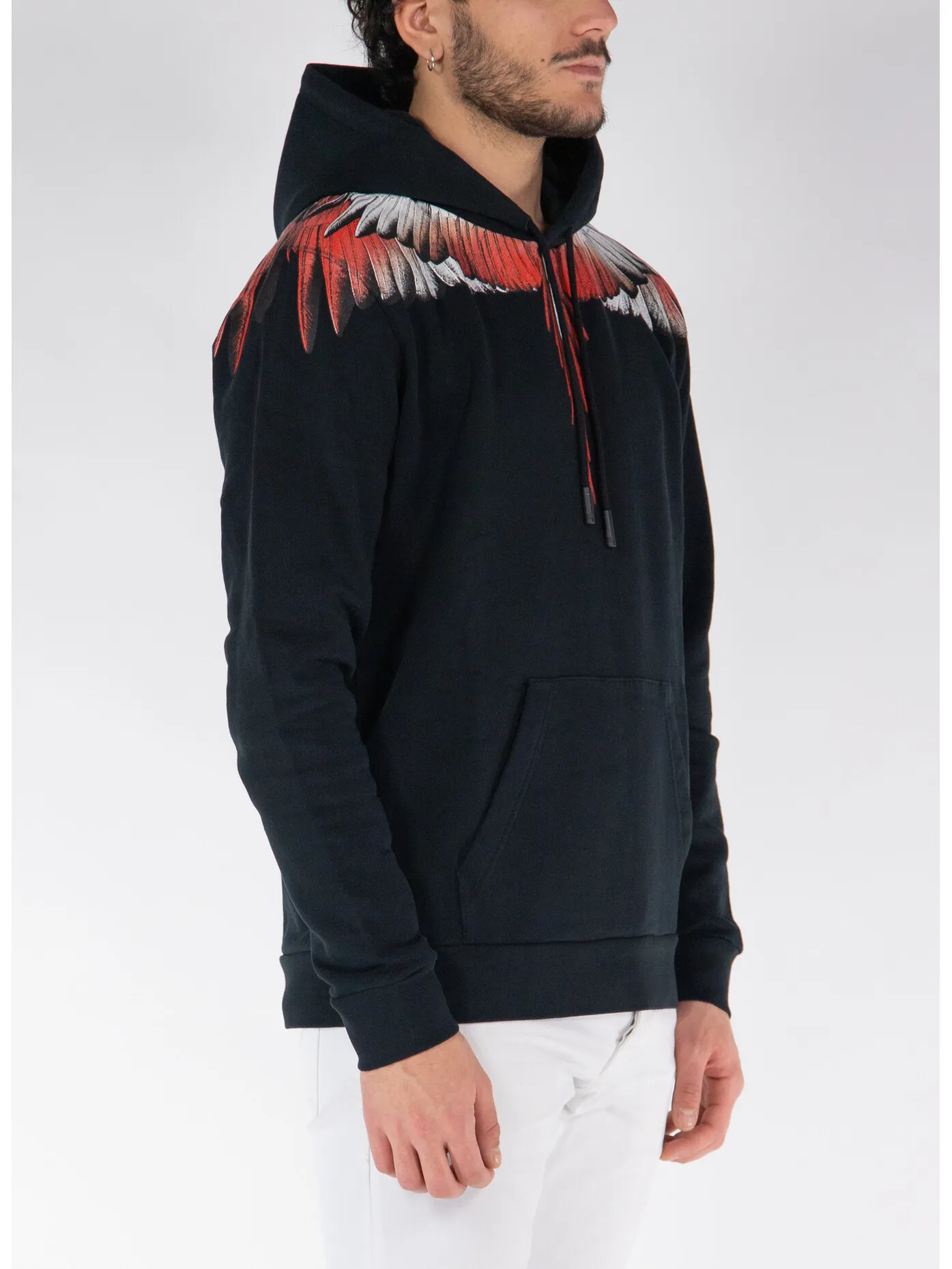     -MARCELO BURLON    -FELPA HOODIE ICON WINGS-