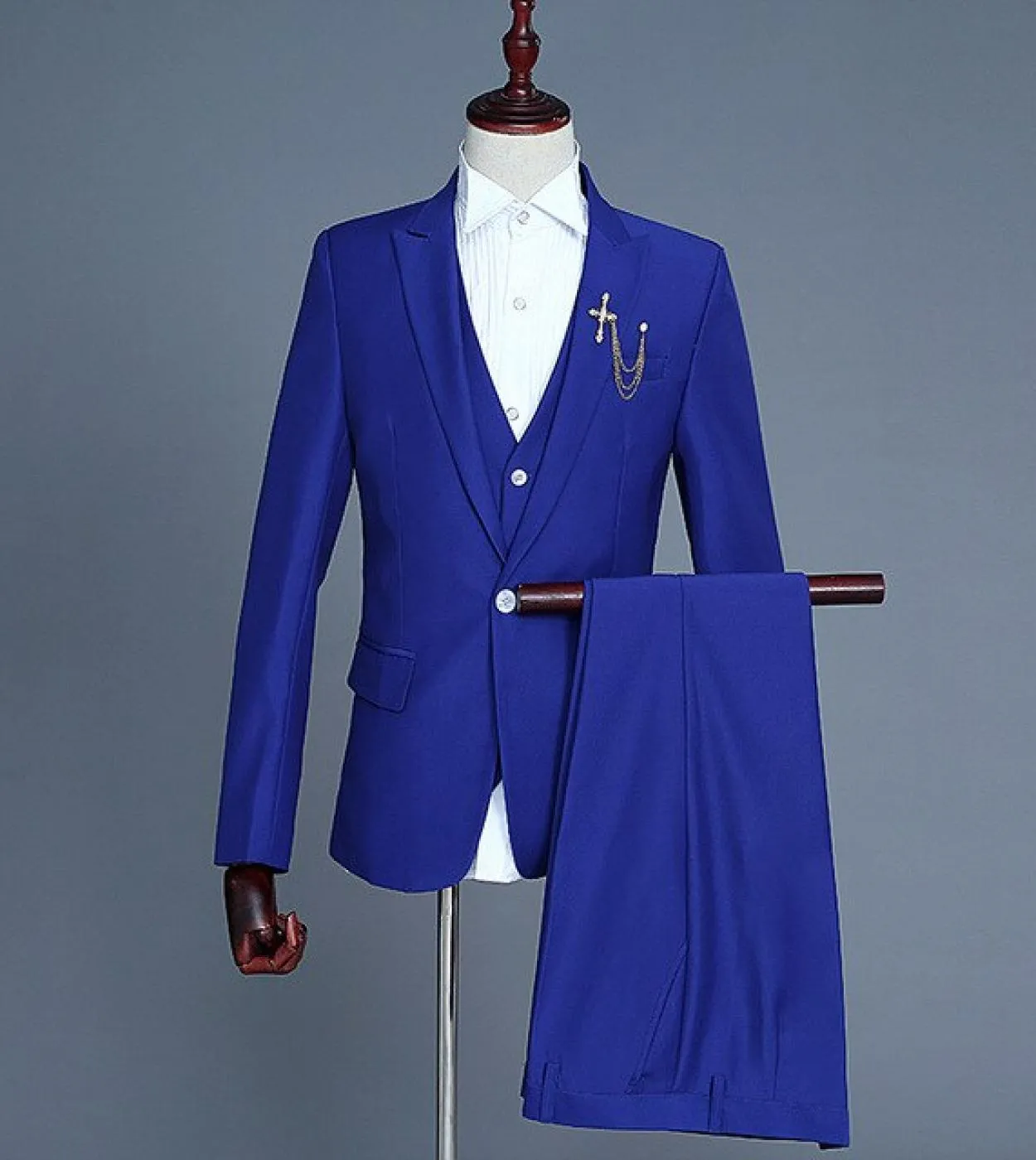 2022 Fashion New Casual da uomo Boutique Business Tinta unita Sottile Banchetto da sposa Abito formale Blazer Giacca Pantaloni G