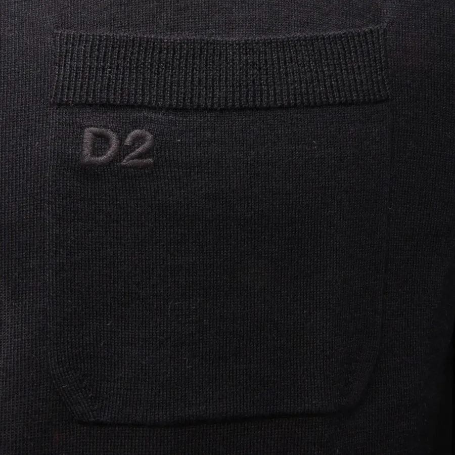 9306AI maglione uomo DSQUARED2 man wool sweater black