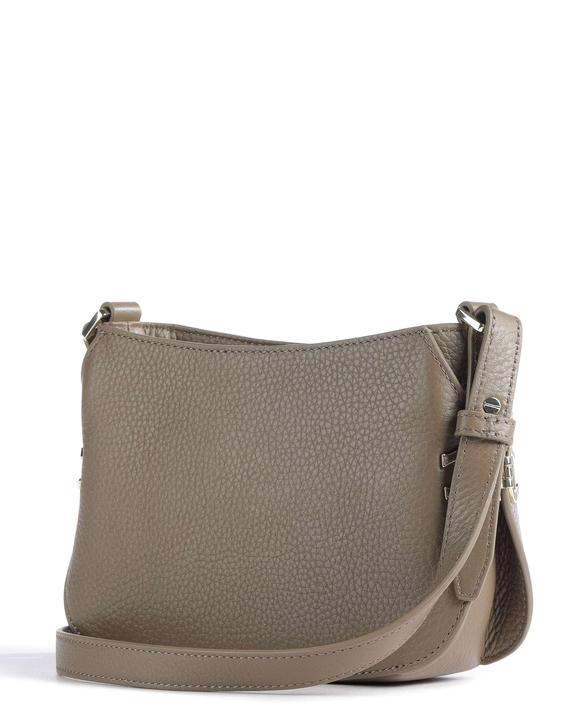  Aigner Milano S Borsa a tracolla pelle di vacchetta grana taupe  