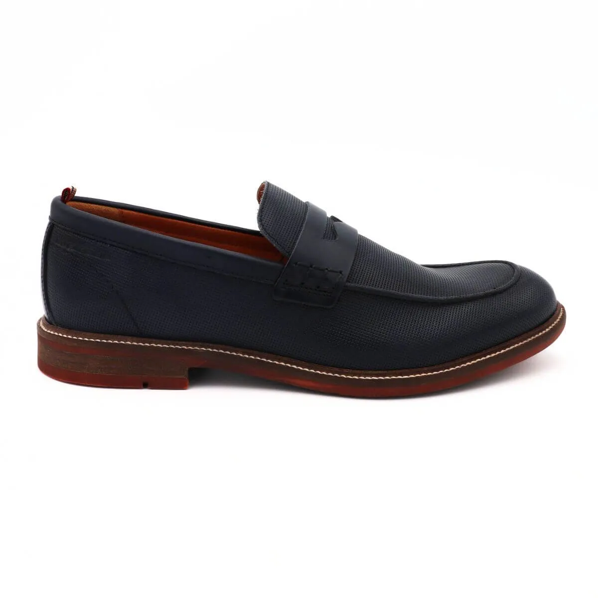 AMBITIOUS MOCASSINO 11464A-5909 PUNZONATO BLU  