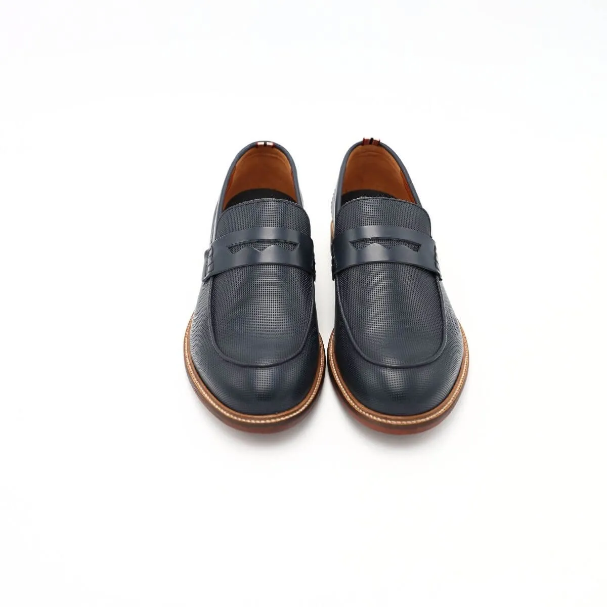AMBITIOUS MOCASSINO 11464A-5909 PUNZONATO BLU  
