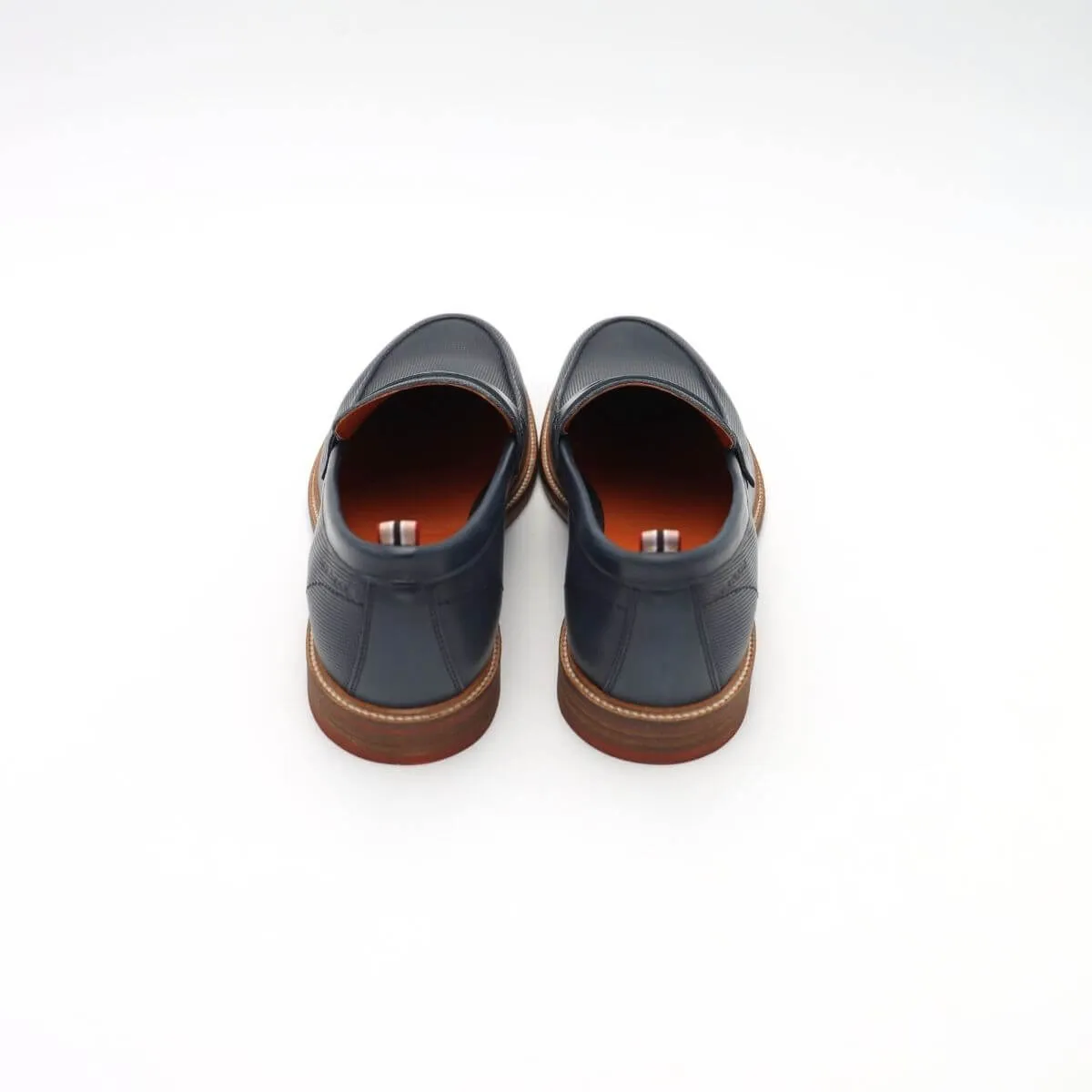 AMBITIOUS MOCASSINO 11464A-5909 PUNZONATO BLU  