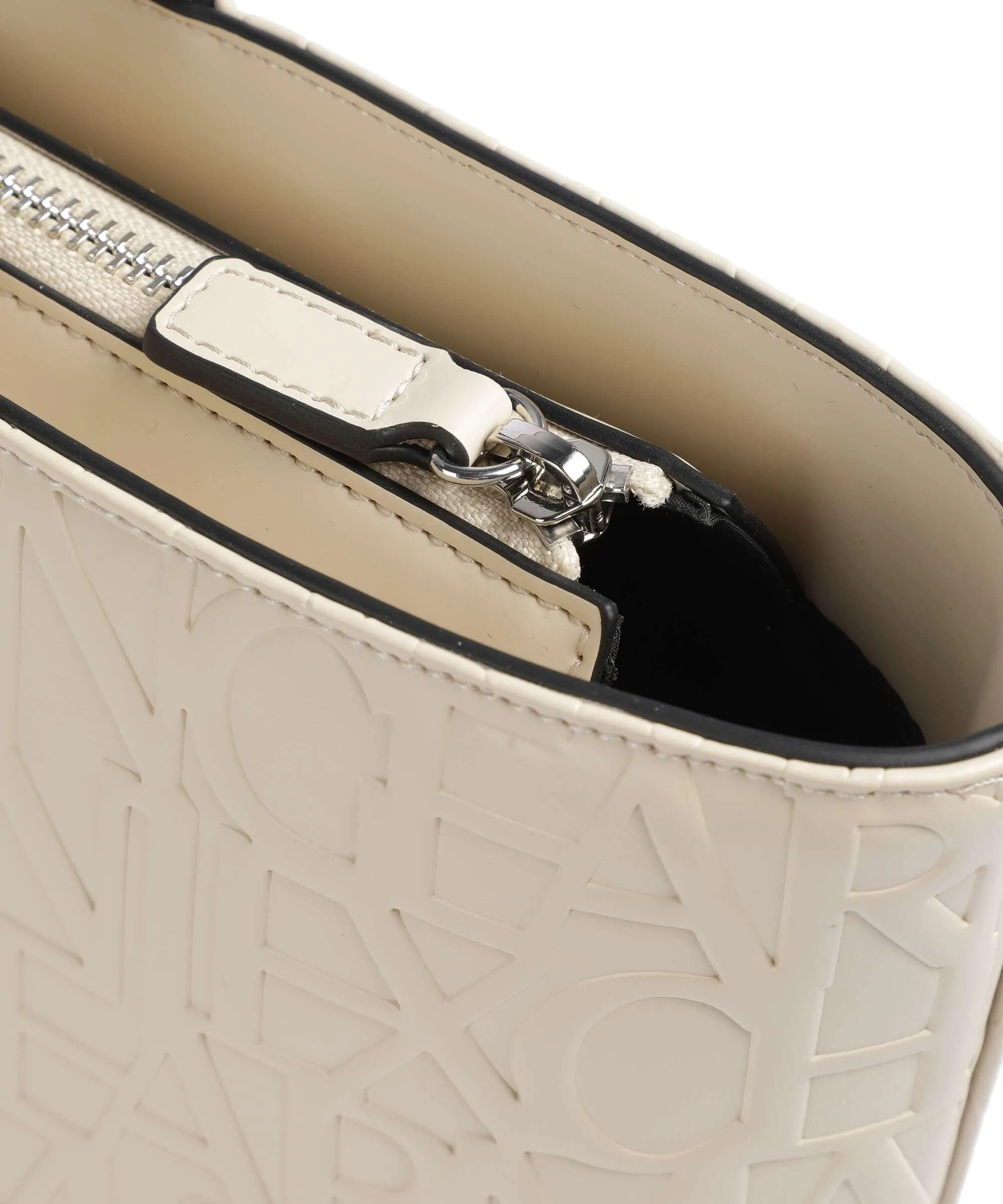  Armani Exchange Liz Borsa shopper pelle sintetica beige  