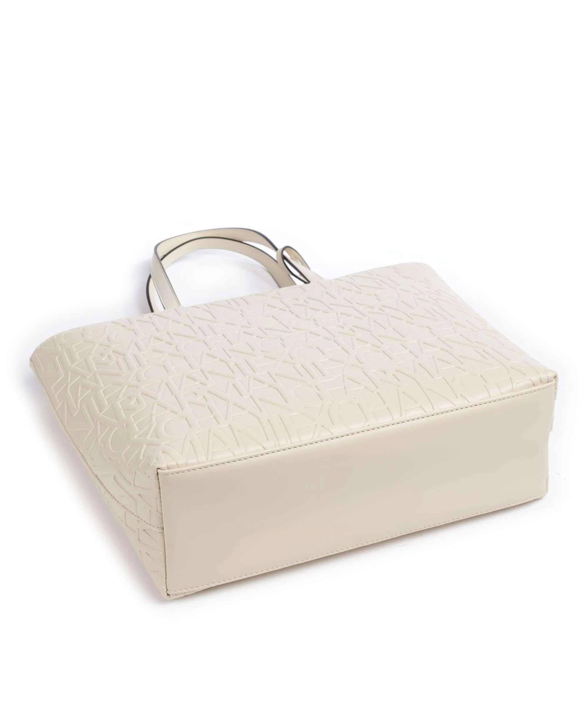  Armani Exchange Liz Borsa shopper pelle sintetica beige  