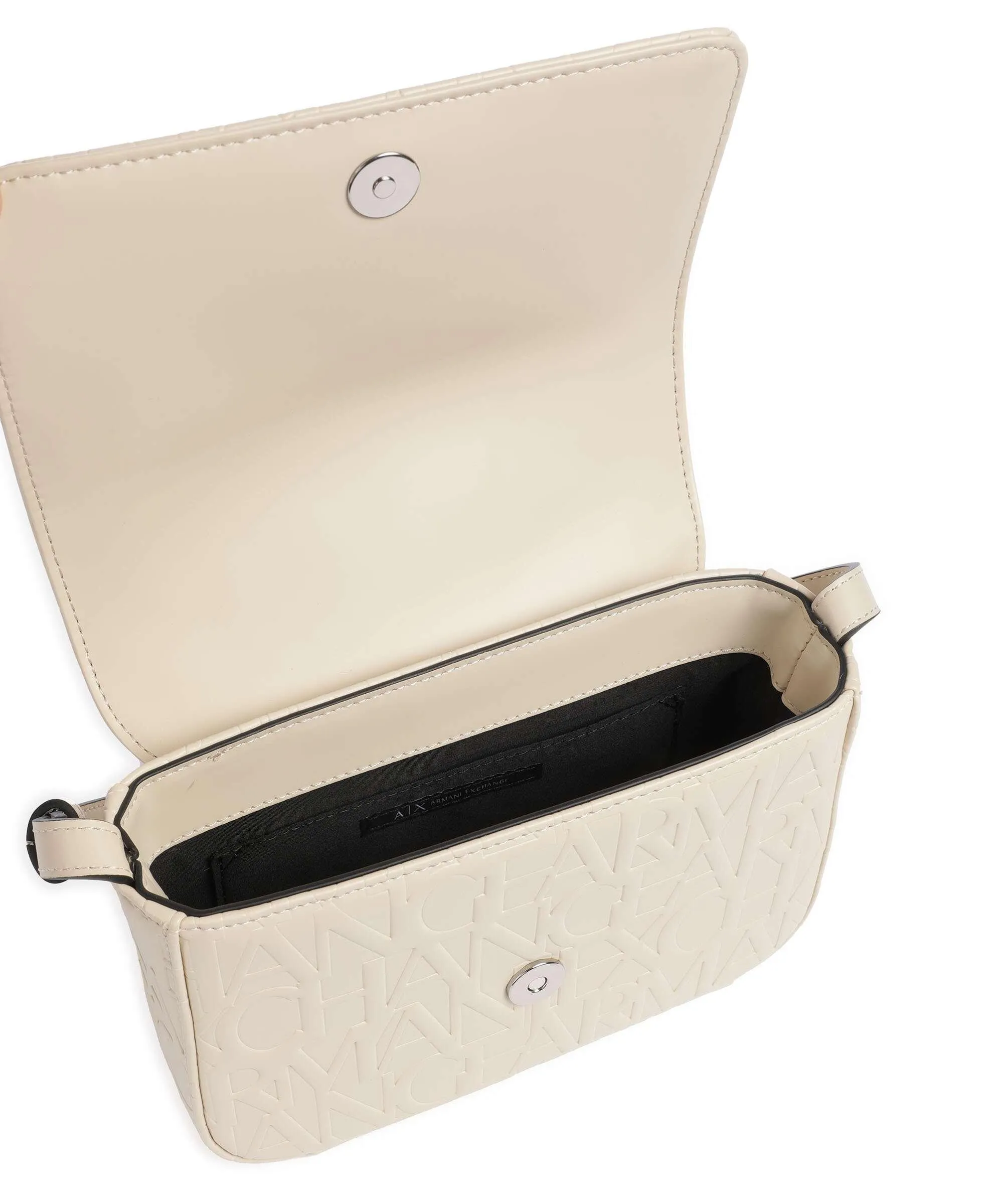  Armani Exchange Liz M Borsa a tracolla pelle sintetica beige  