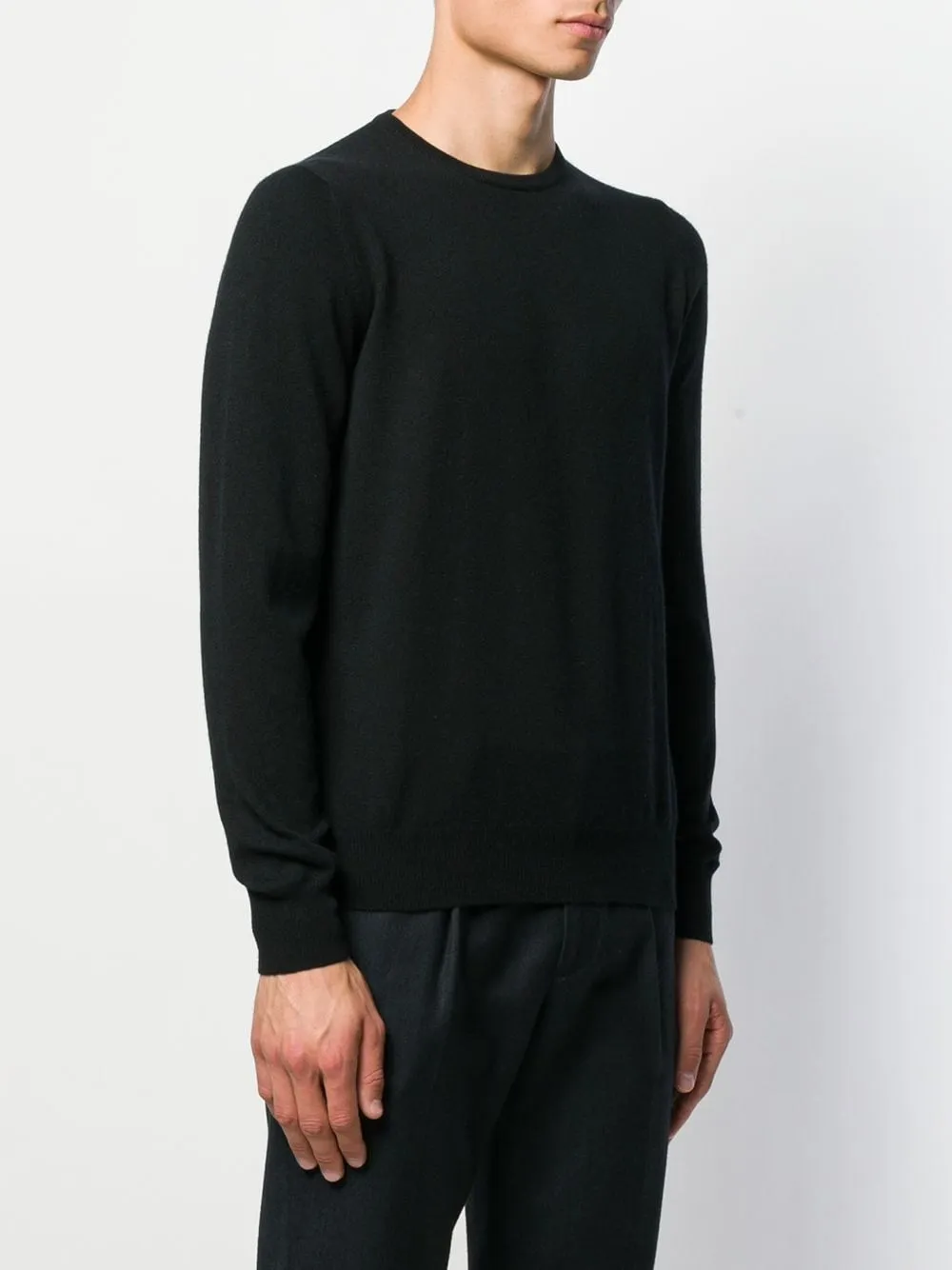 Barba-Maglione a girocollo