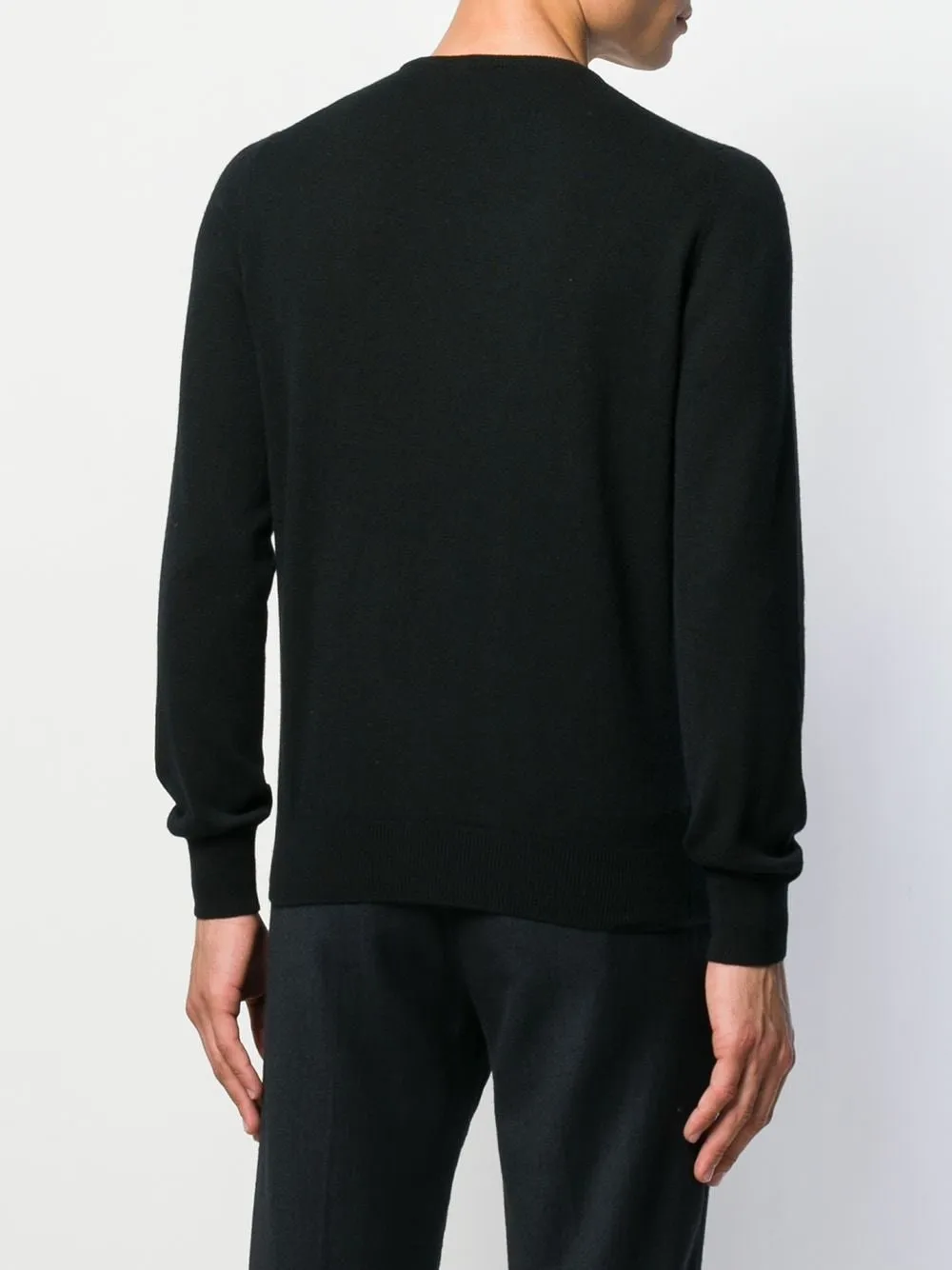 Barba-Maglione a girocollo