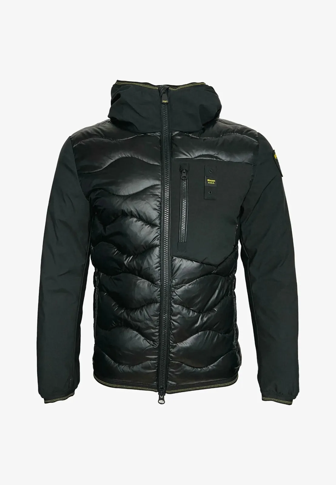 Blauer Piumino Onda Manica Liscia Uomo Invernale