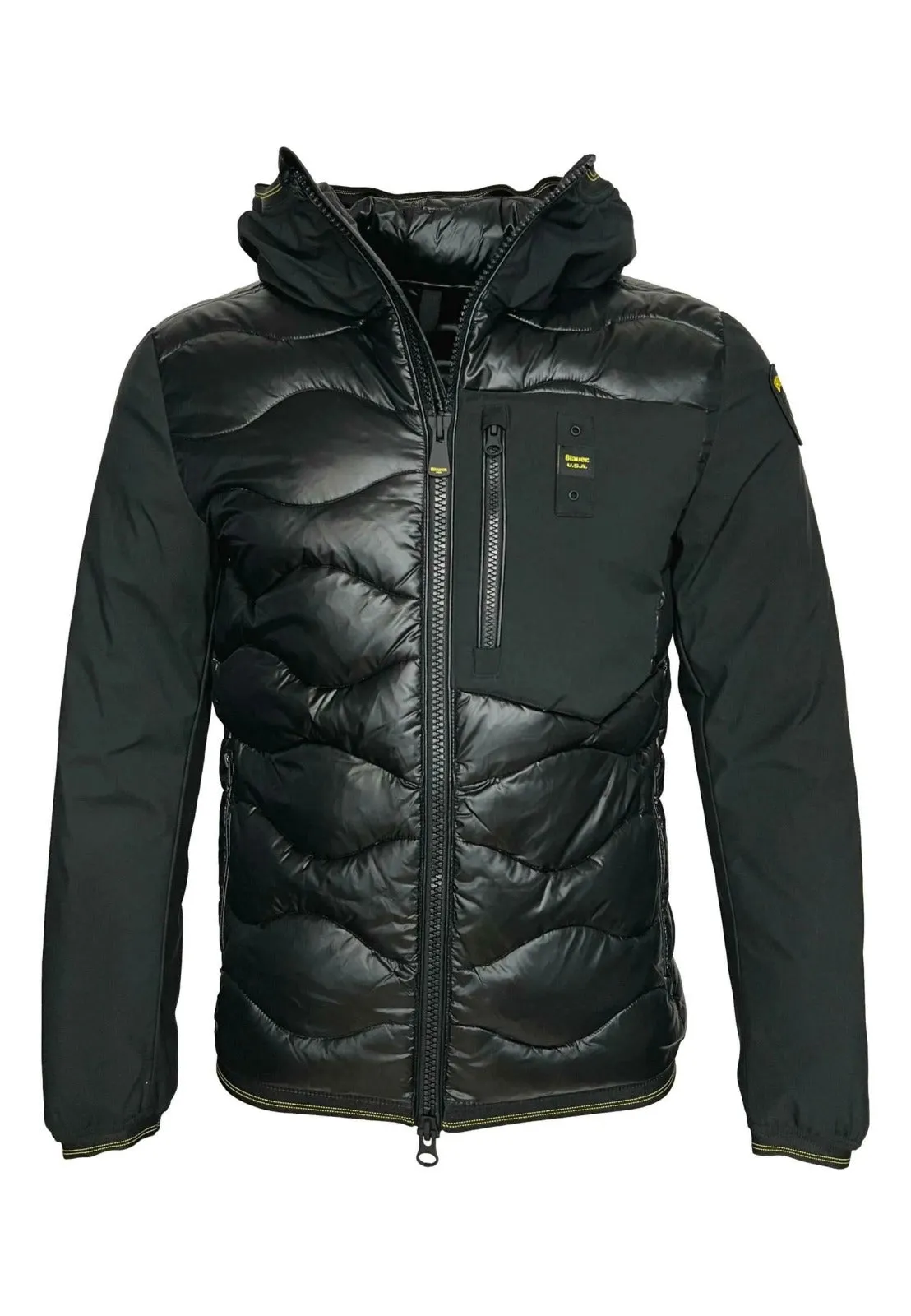 Blauer Piumino Onda Manica Liscia Uomo Invernale