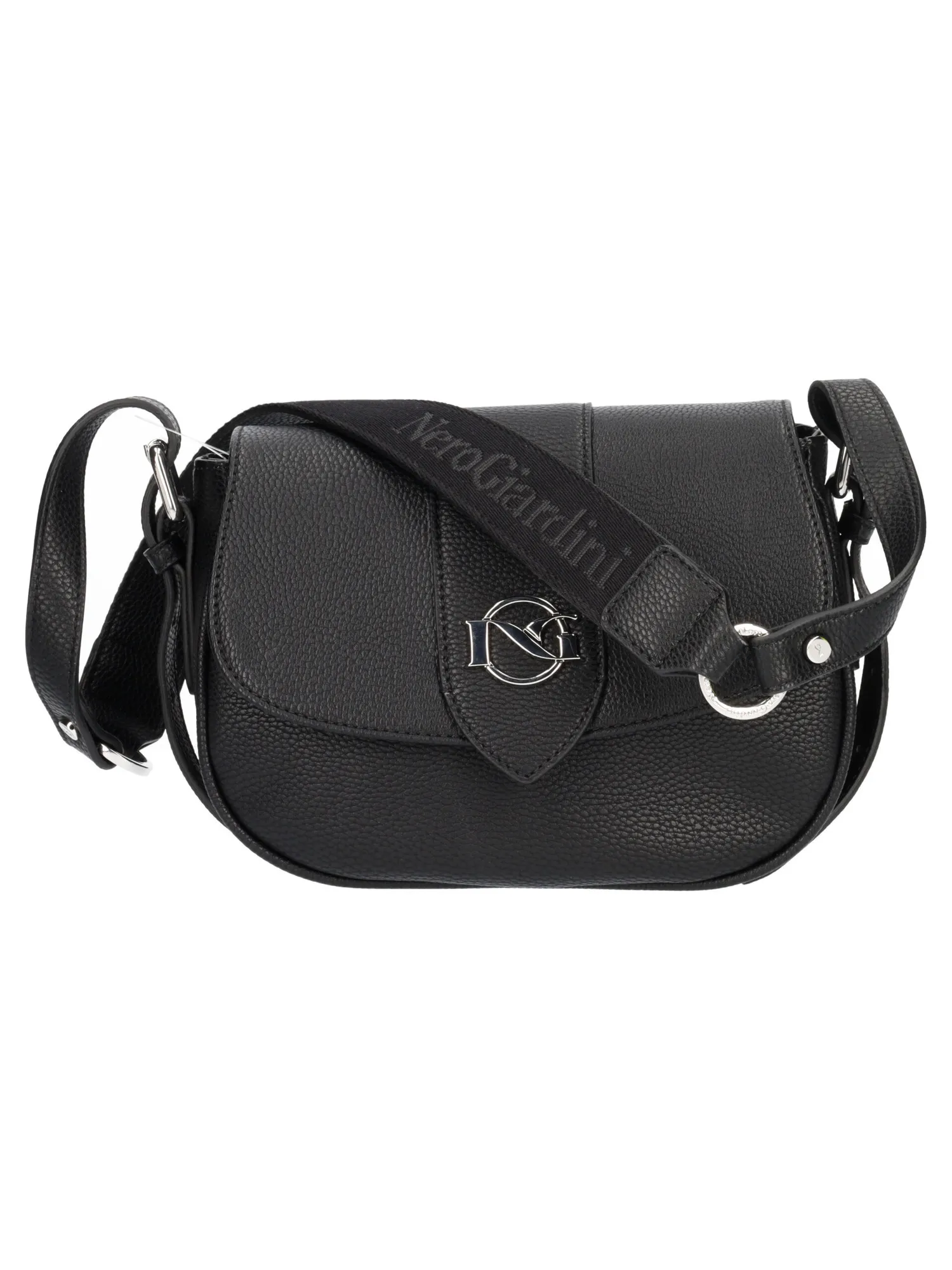 Borsa a tracolla Nero Giardini da donna nera
