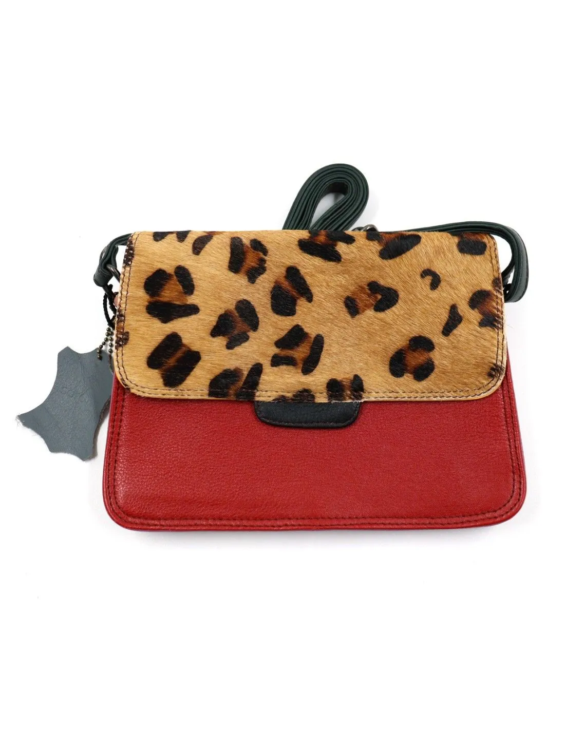 BORSETTA IN PELLE RICICLATA REVERSIBILE "LAIA"
