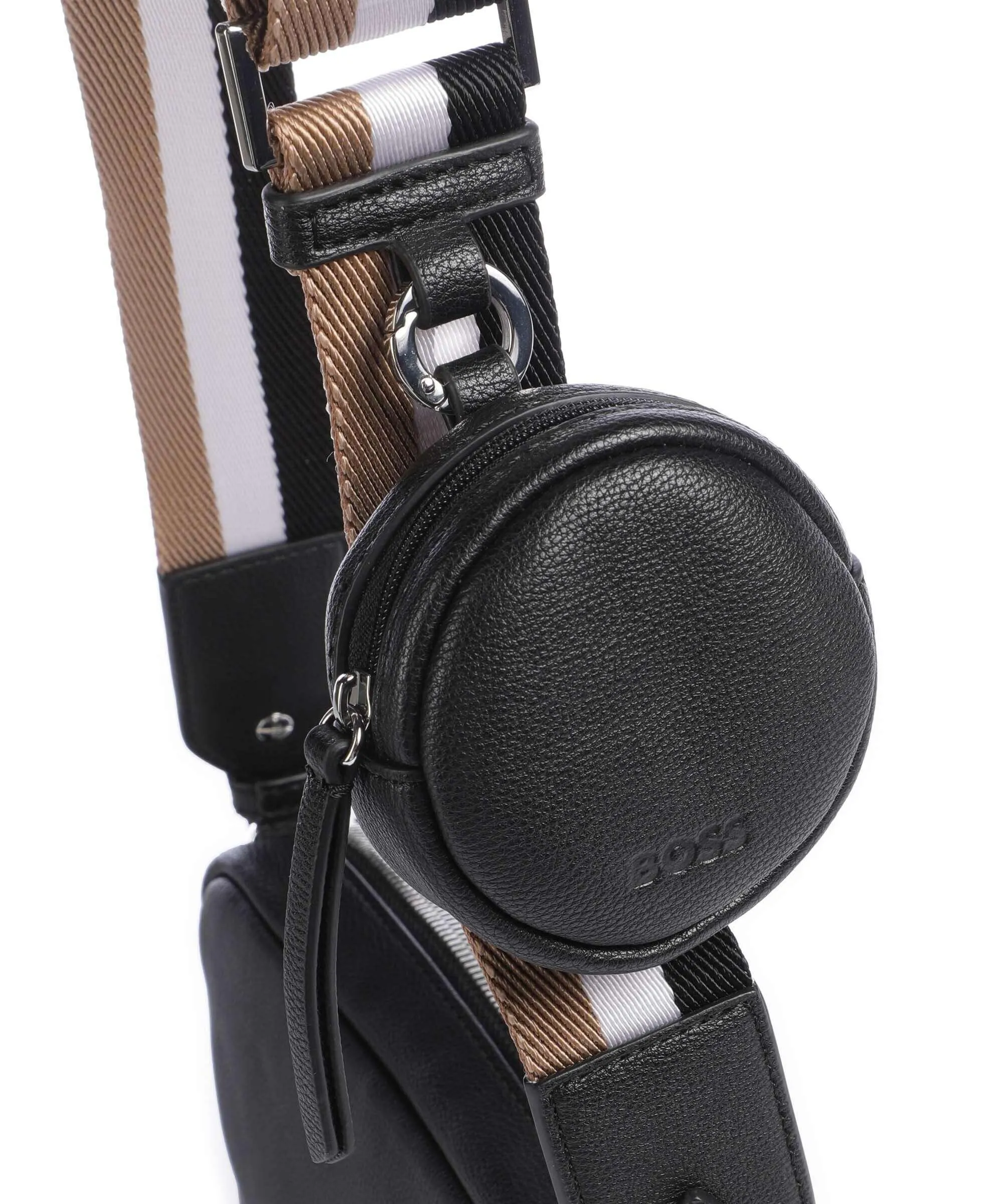 BOSS Addison Borsa a tracolla pelle sintetica nero  