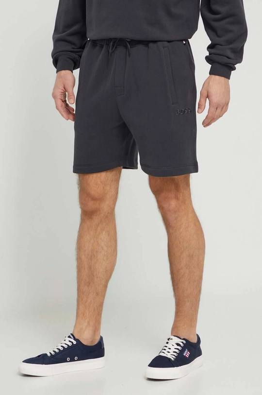 BOSS pantaloncini lounge in cotone