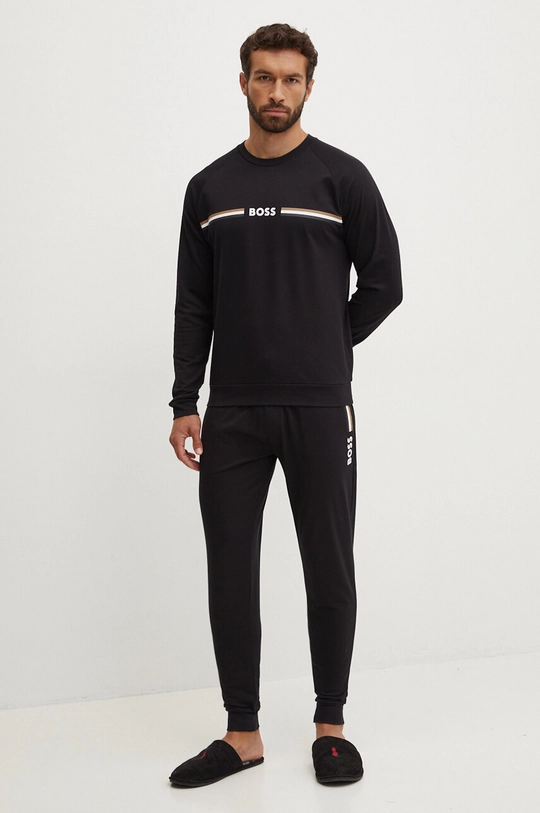 BOSS pantaloni da jogging in cotone