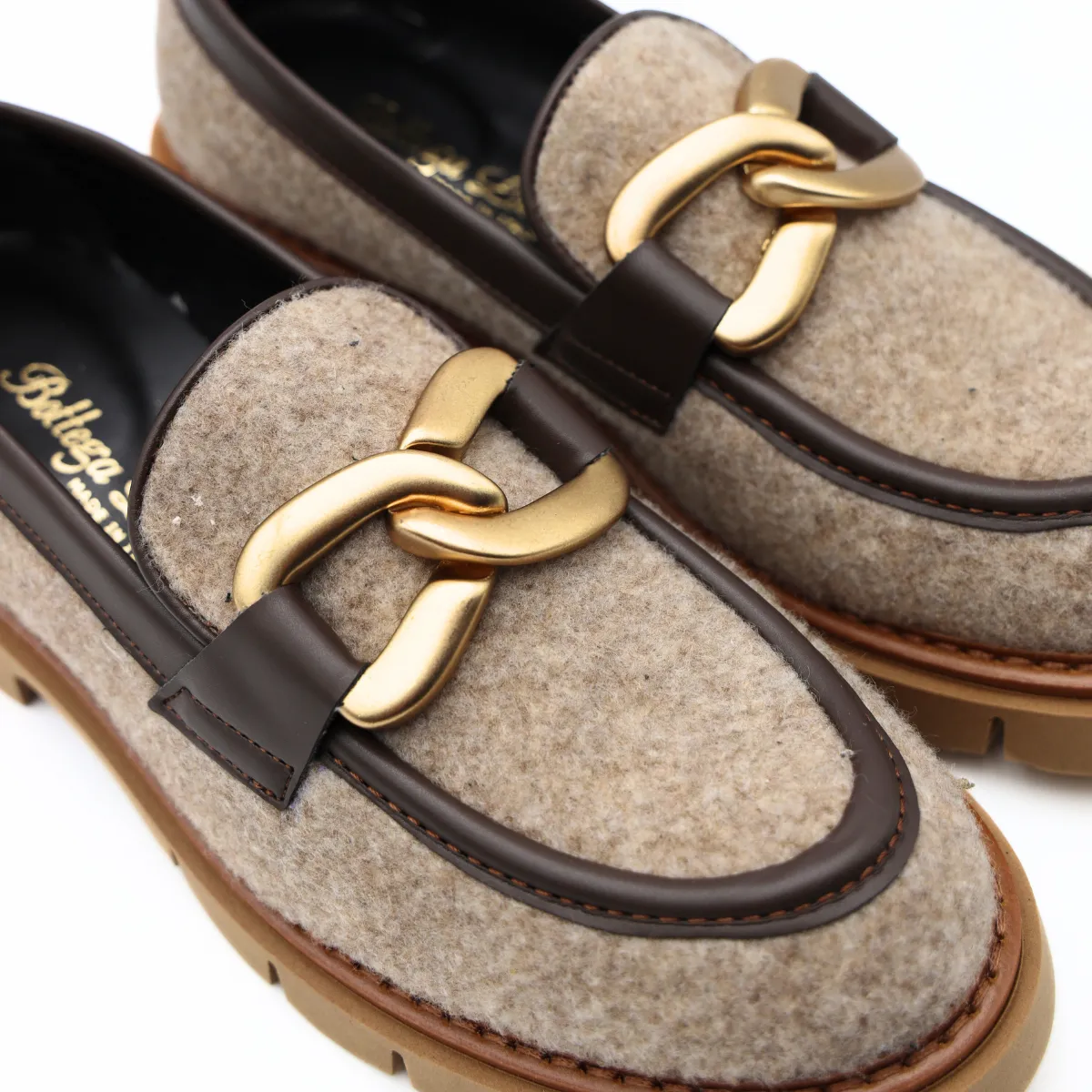 BOTTEGA LOTTI MOCASSINO 6383006 BEIGE  