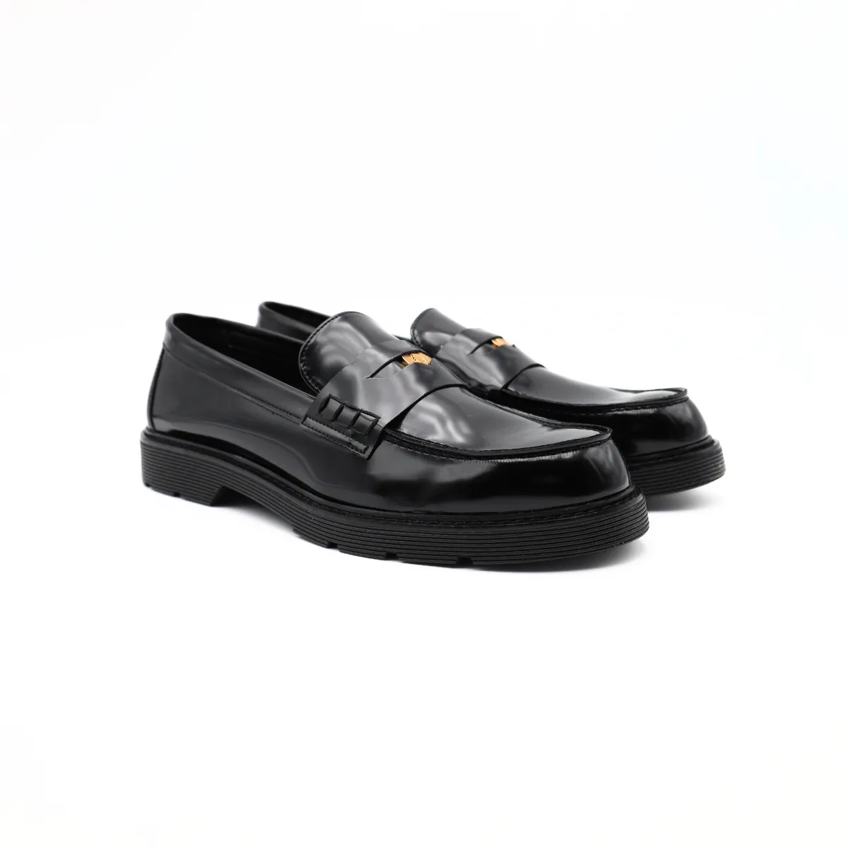 BOTTEGA LOTTI MOCASSINO ASTRY 008 MONETINA NERO  