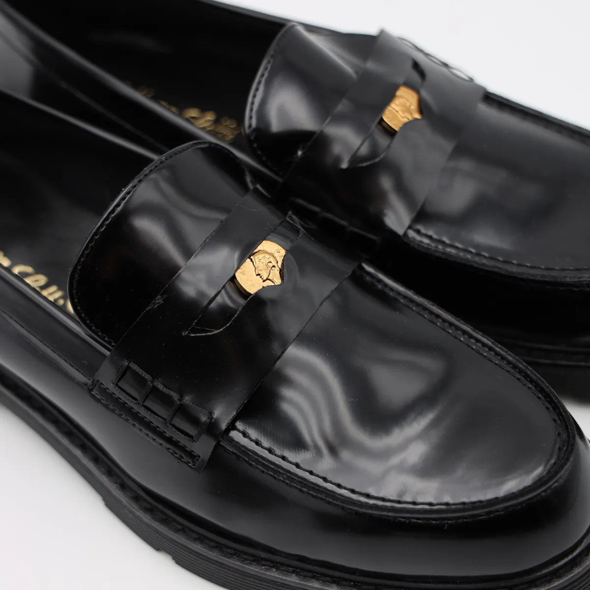 BOTTEGA LOTTI MOCASSINO ASTRY 008 MONETINA NERO  