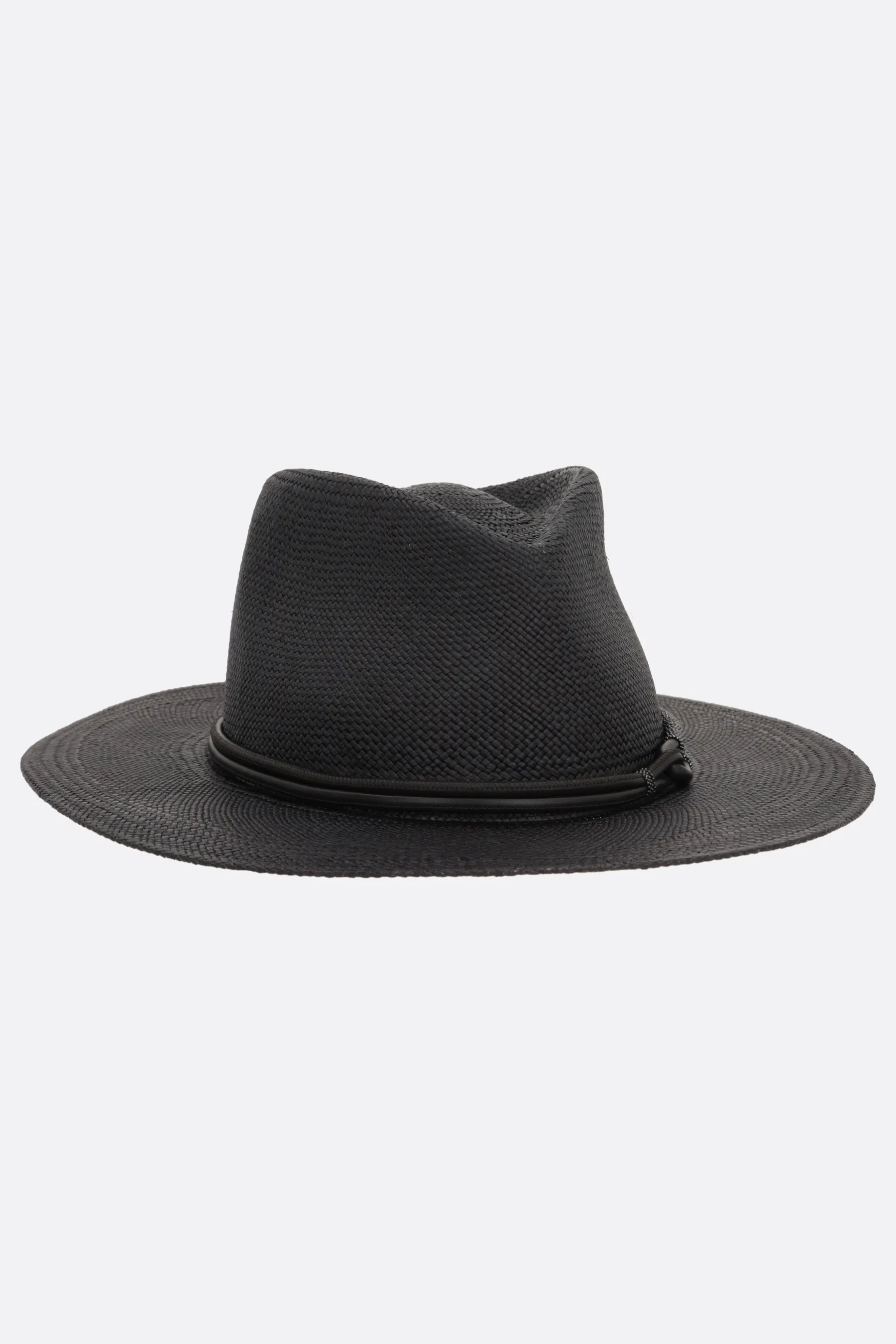 BRUNELLO CUCINELLI cappello fedora in paglia