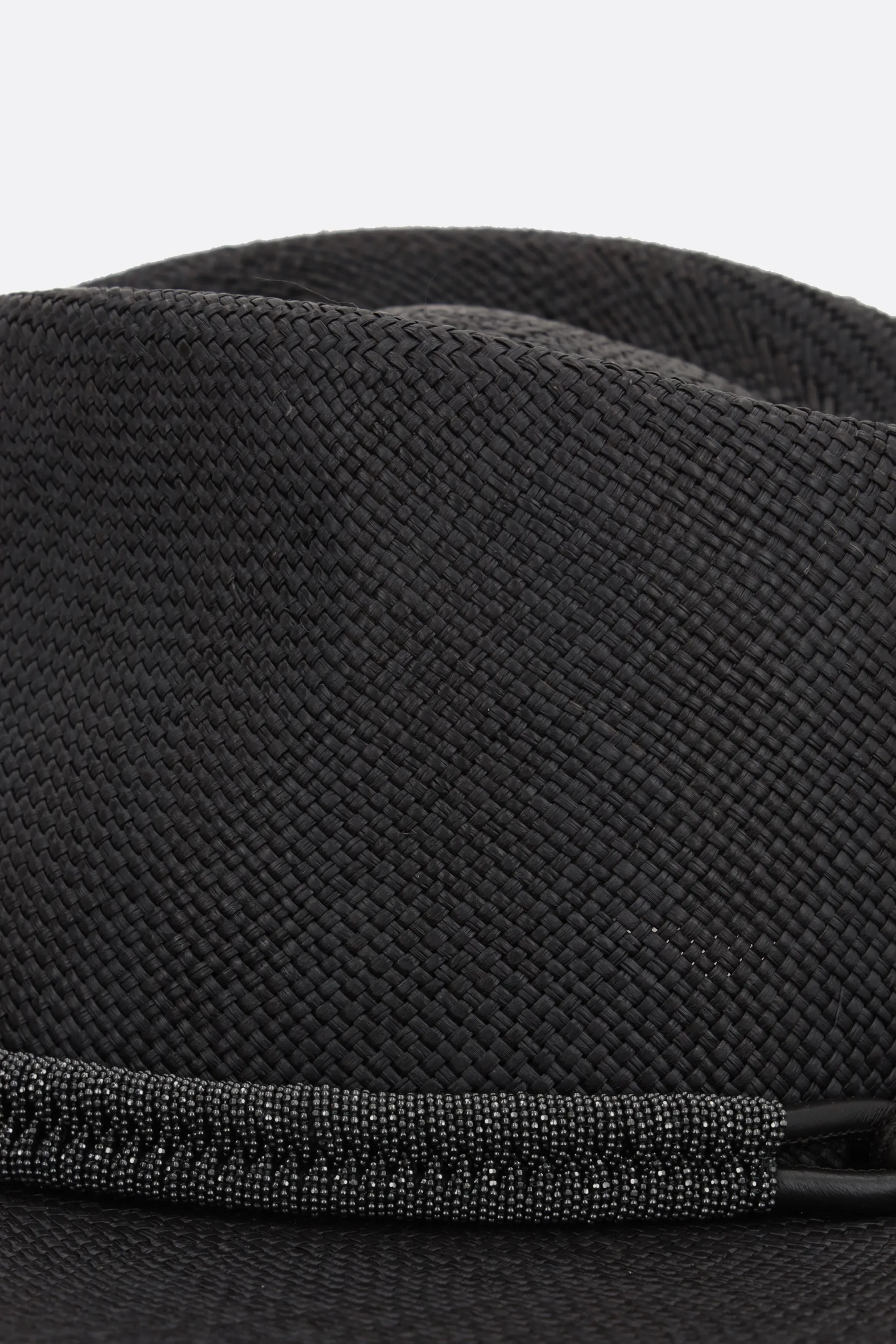 BRUNELLO CUCINELLI cappello fedora in paglia