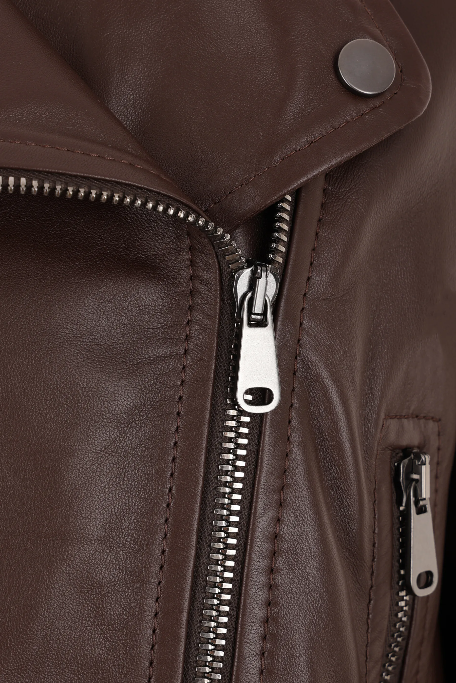 BRUNELLO CUCINELLI giacca biker in pelle