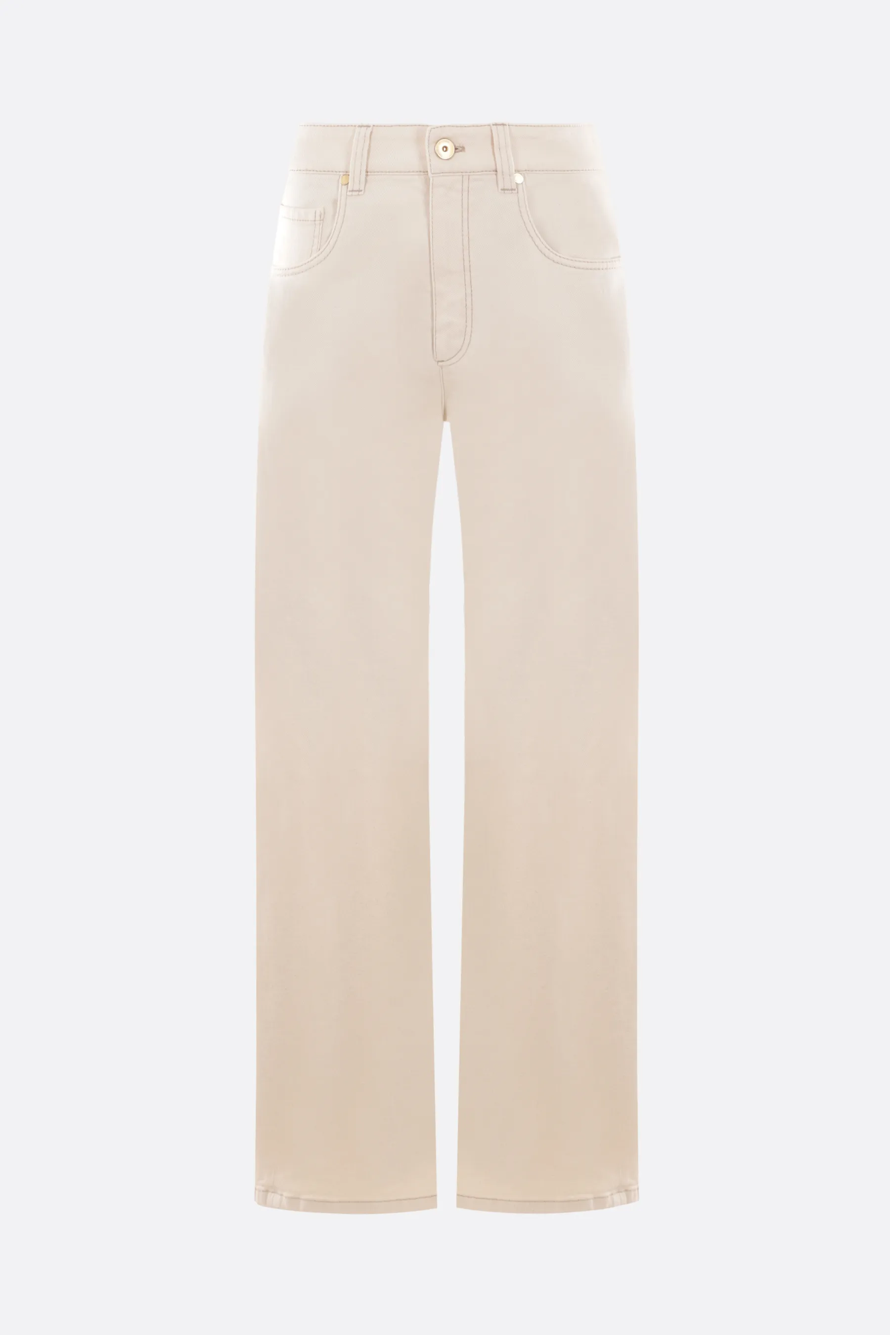 BRUNELLO CUCINELLI jeans a gamba dritta in denim