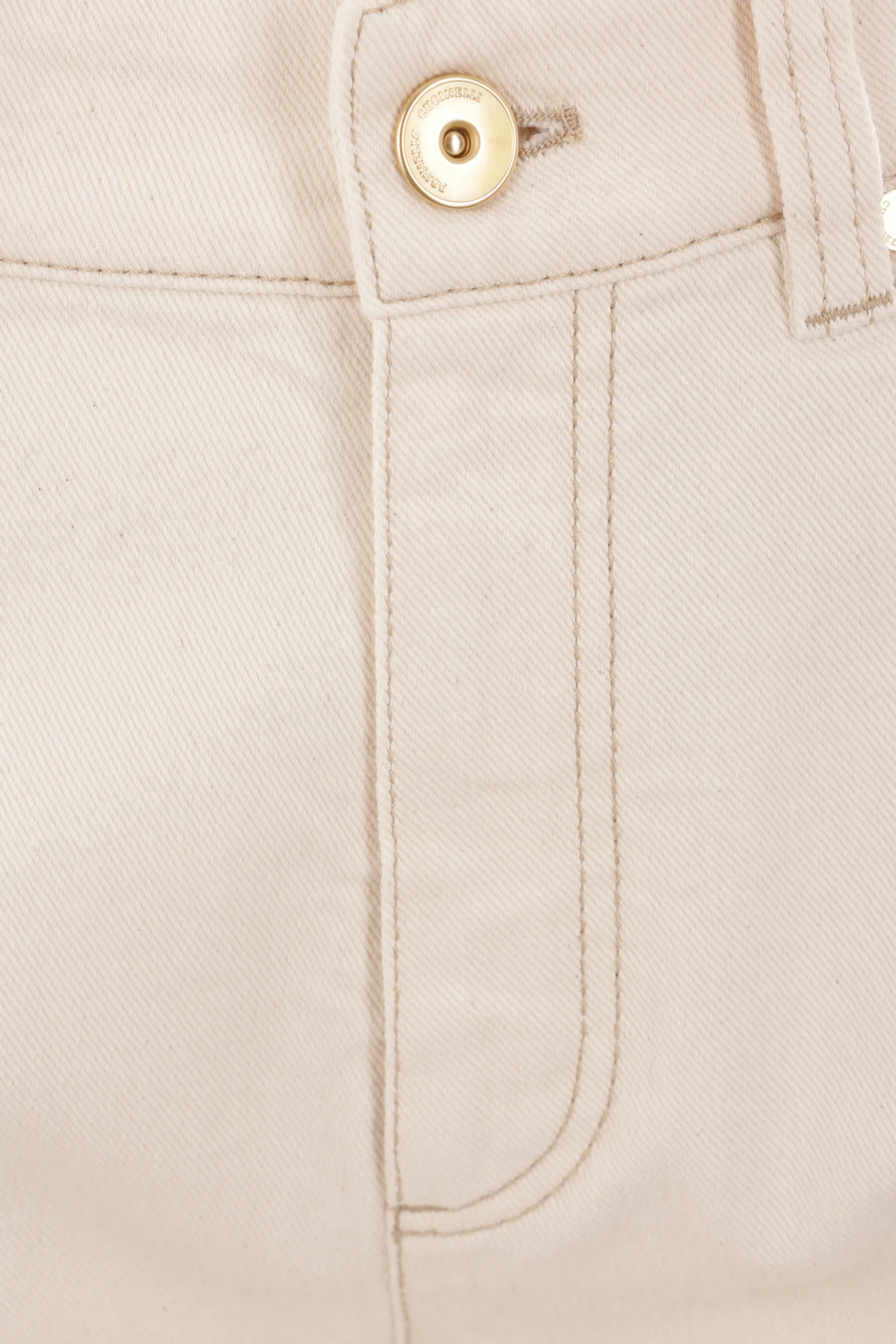 BRUNELLO CUCINELLI jeans a gamba dritta in denim