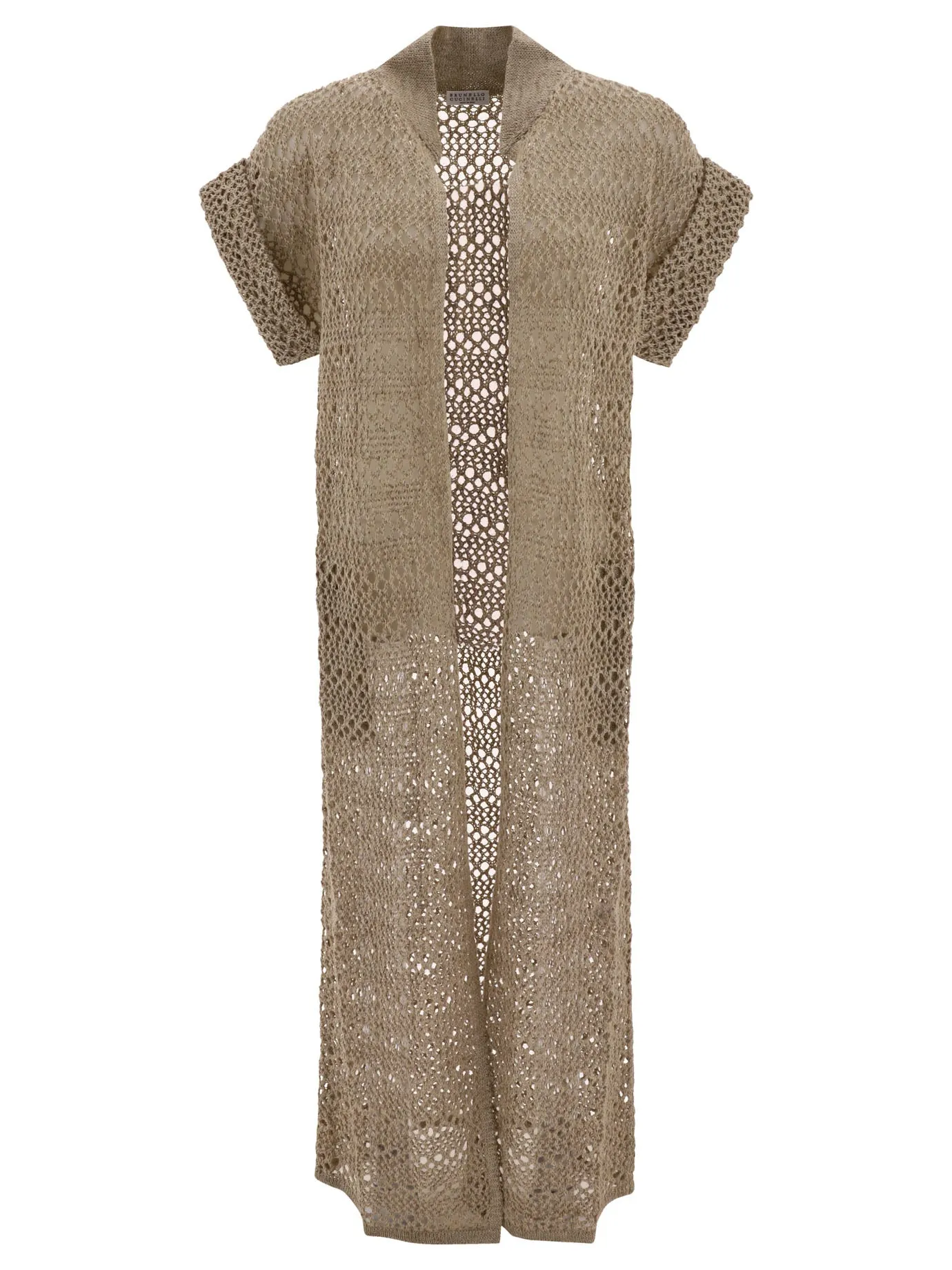 Brunello Cucinelli Open Weave Cardigan