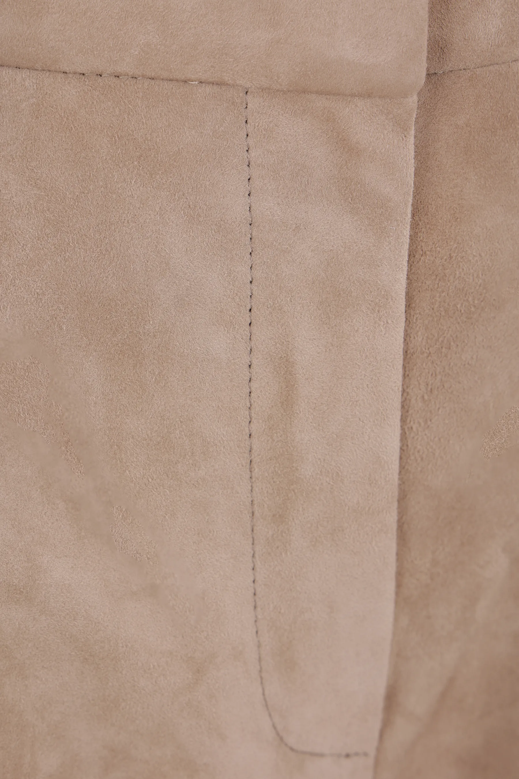 BRUNELLO CUCINELLI pantalone baggy-fit in suede