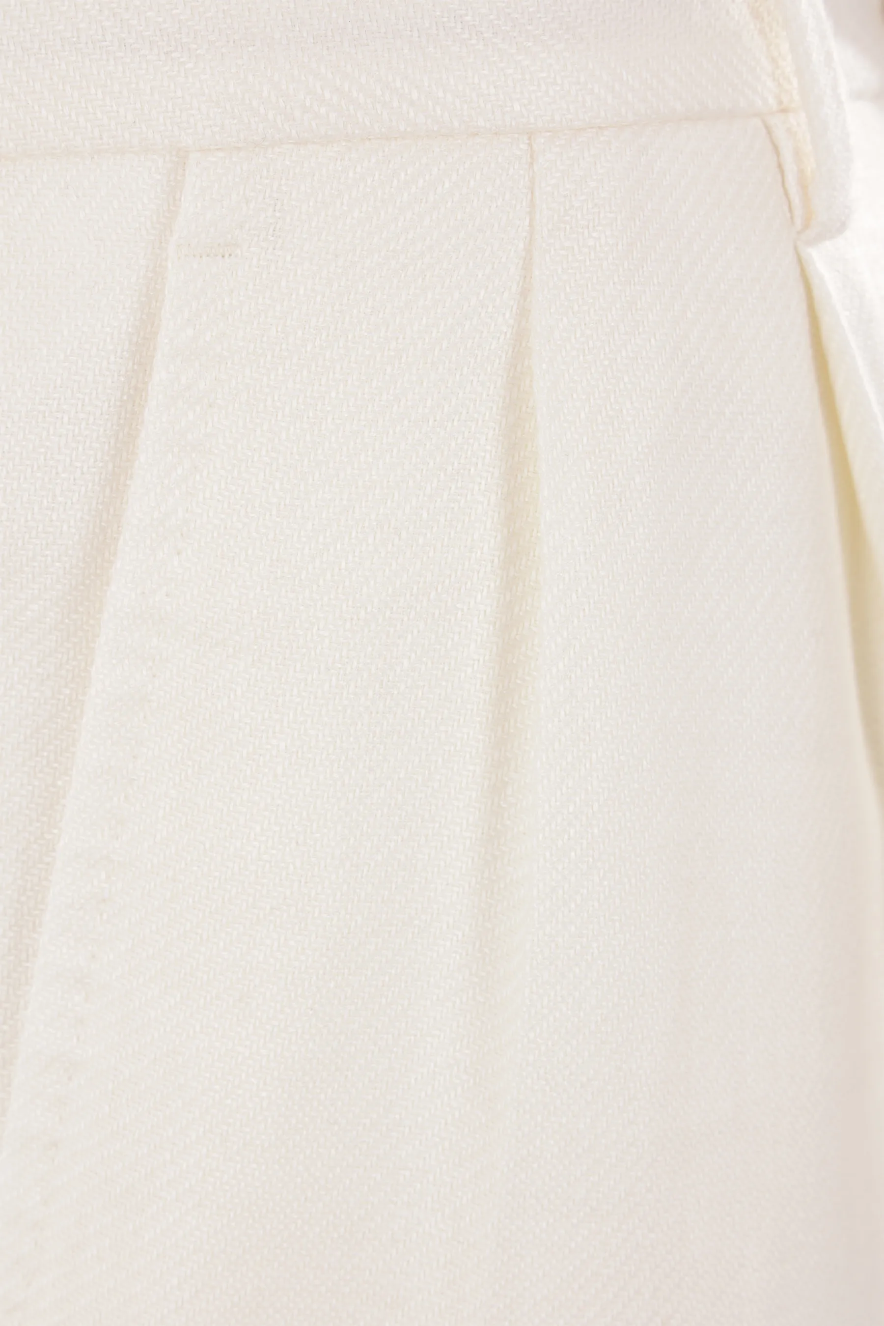 BRUNELLO CUCINELLI pantalone easy-fit in lino, lana e seta