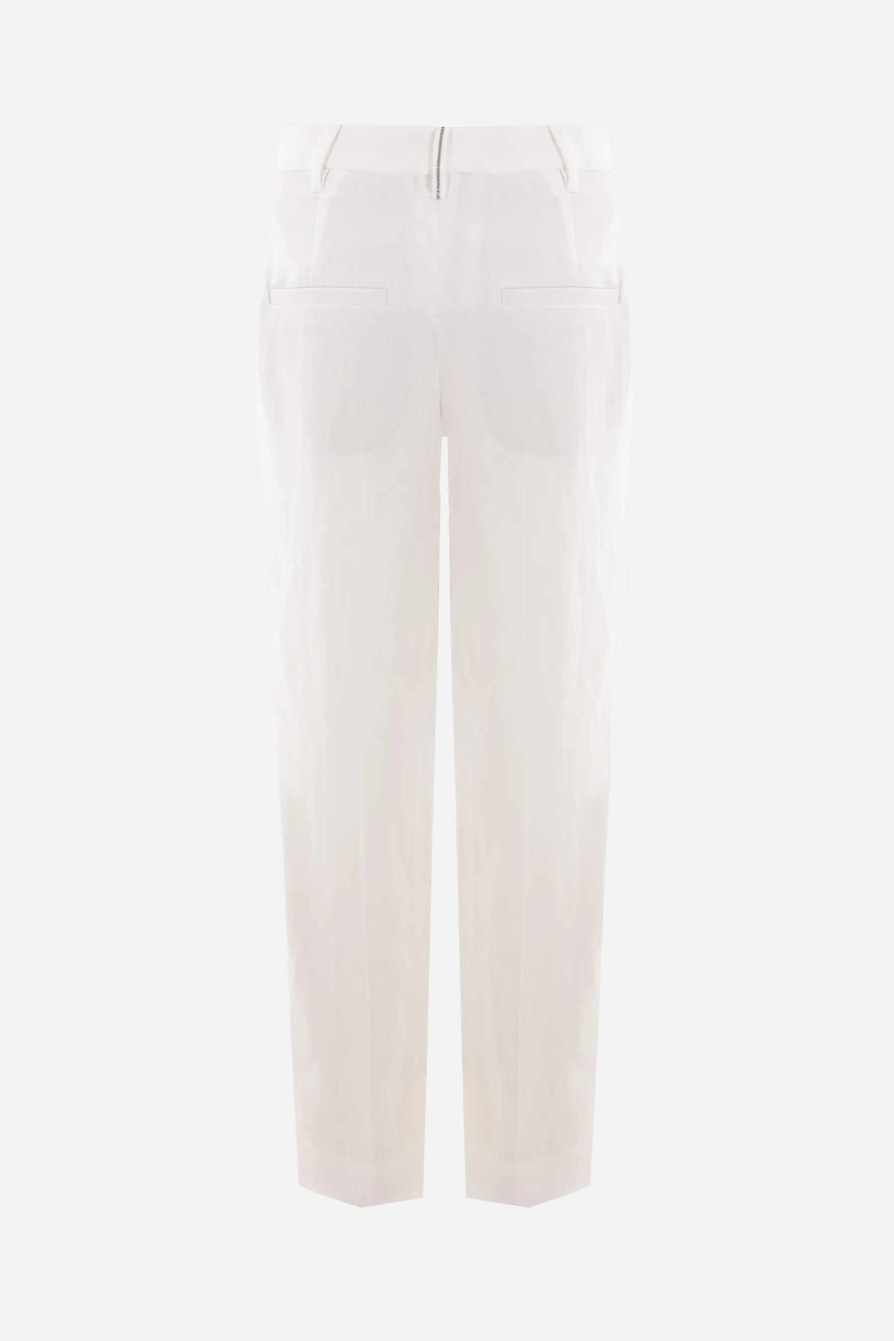 BRUNELLO CUCINELLI pantalone in misto lino