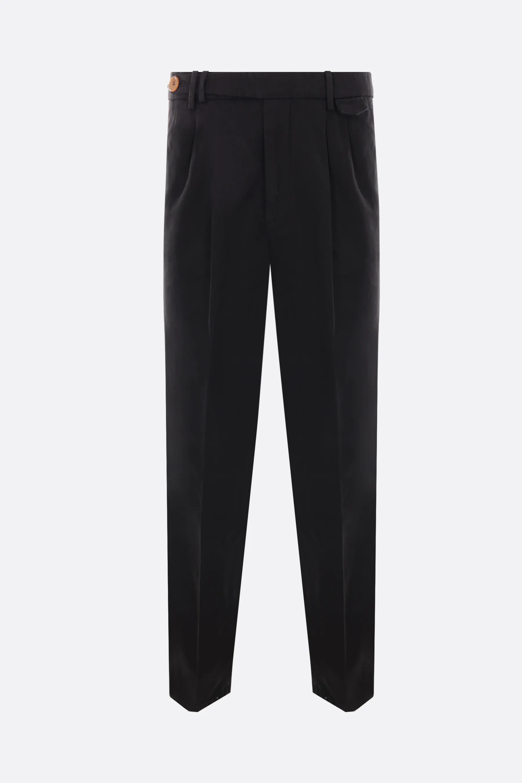 BRUNELLO CUCINELLI pantalone leisure-fit in gabardine