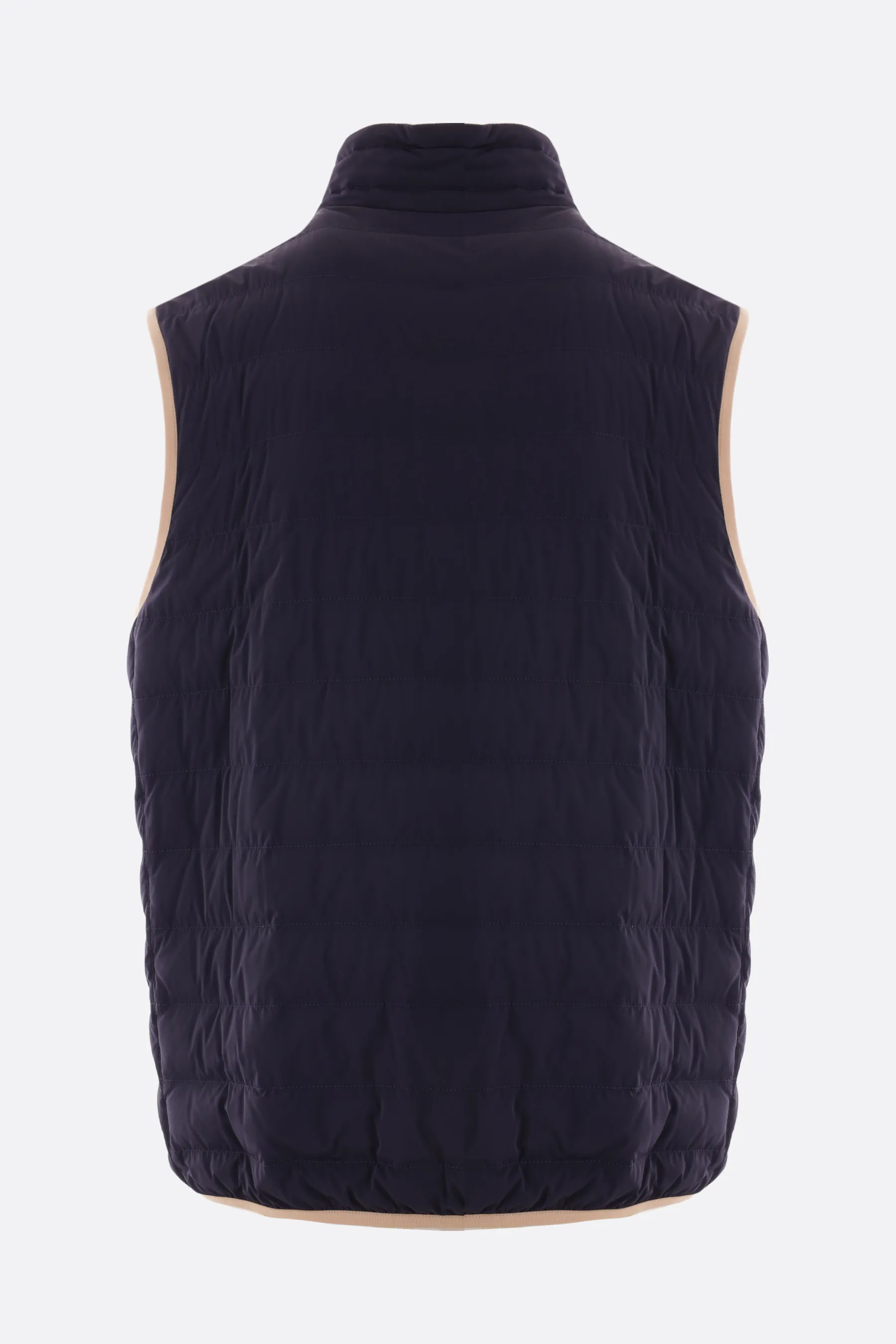 BRUNELLO CUCINELLI piumino smanicato in nylon trapuntato