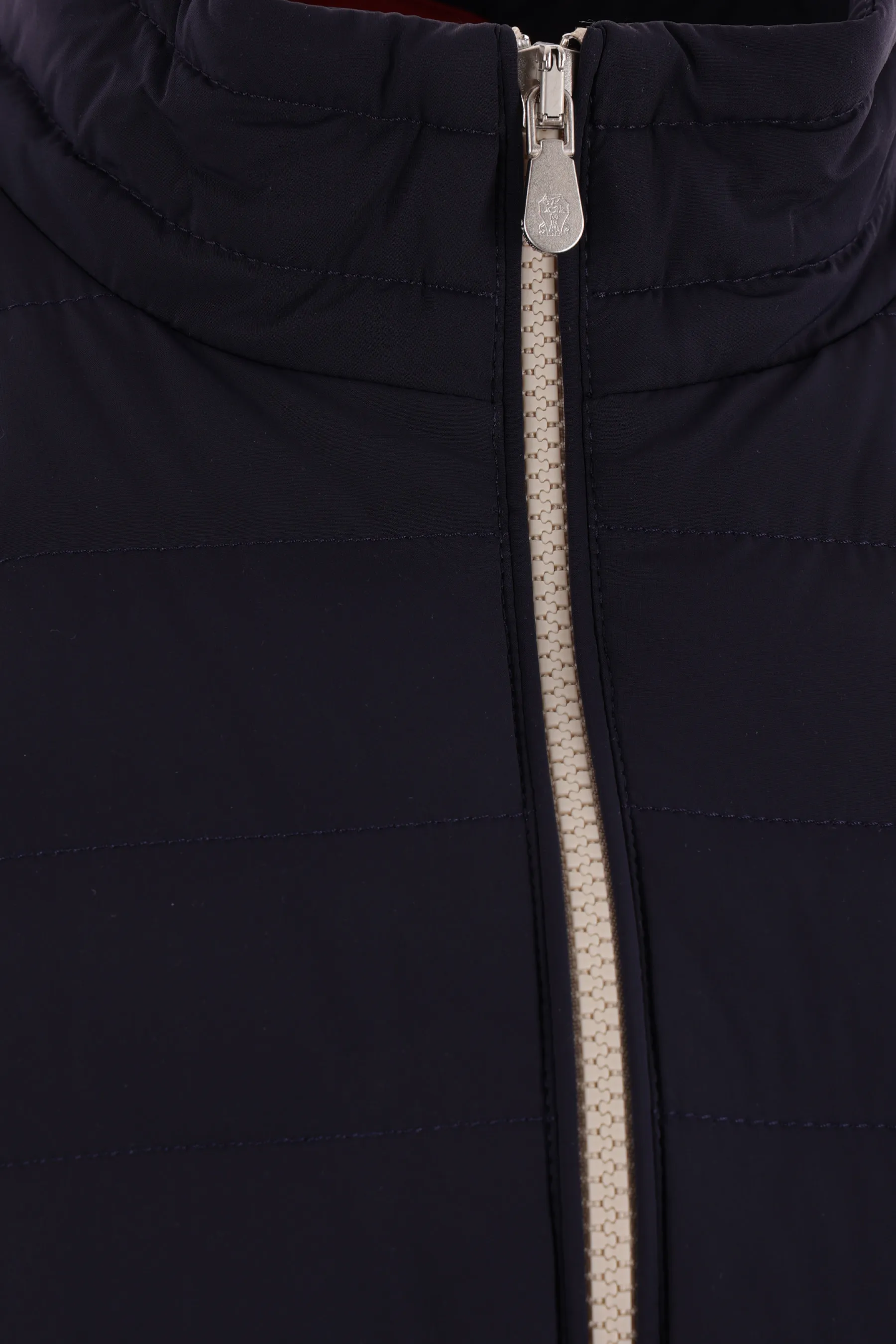 BRUNELLO CUCINELLI piumino smanicato in nylon trapuntato