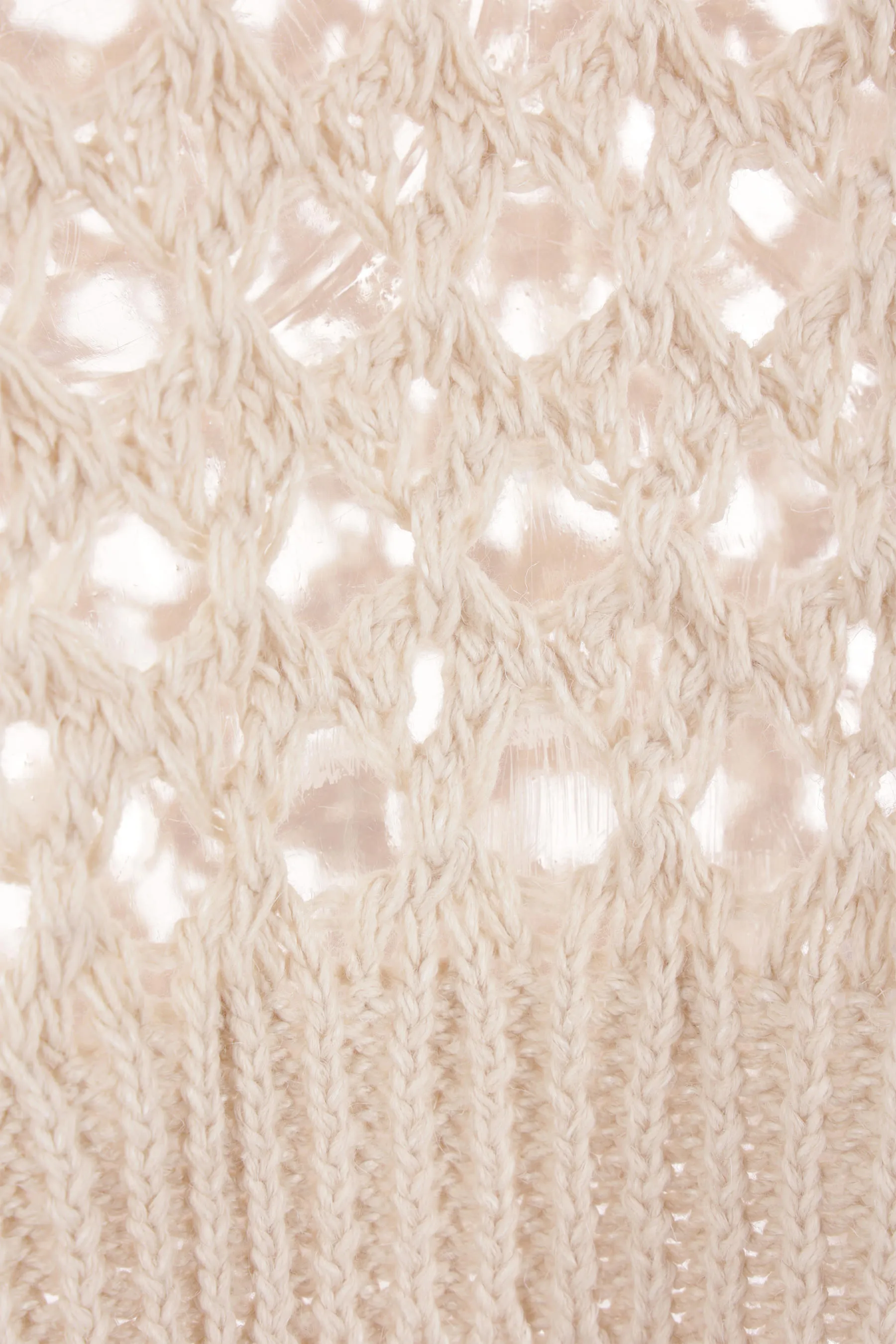 BRUNELLO CUCINELLI pullover cropped in misto juta e cotone
