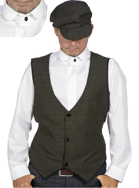 Camicia da mafioso irlandese per uomo