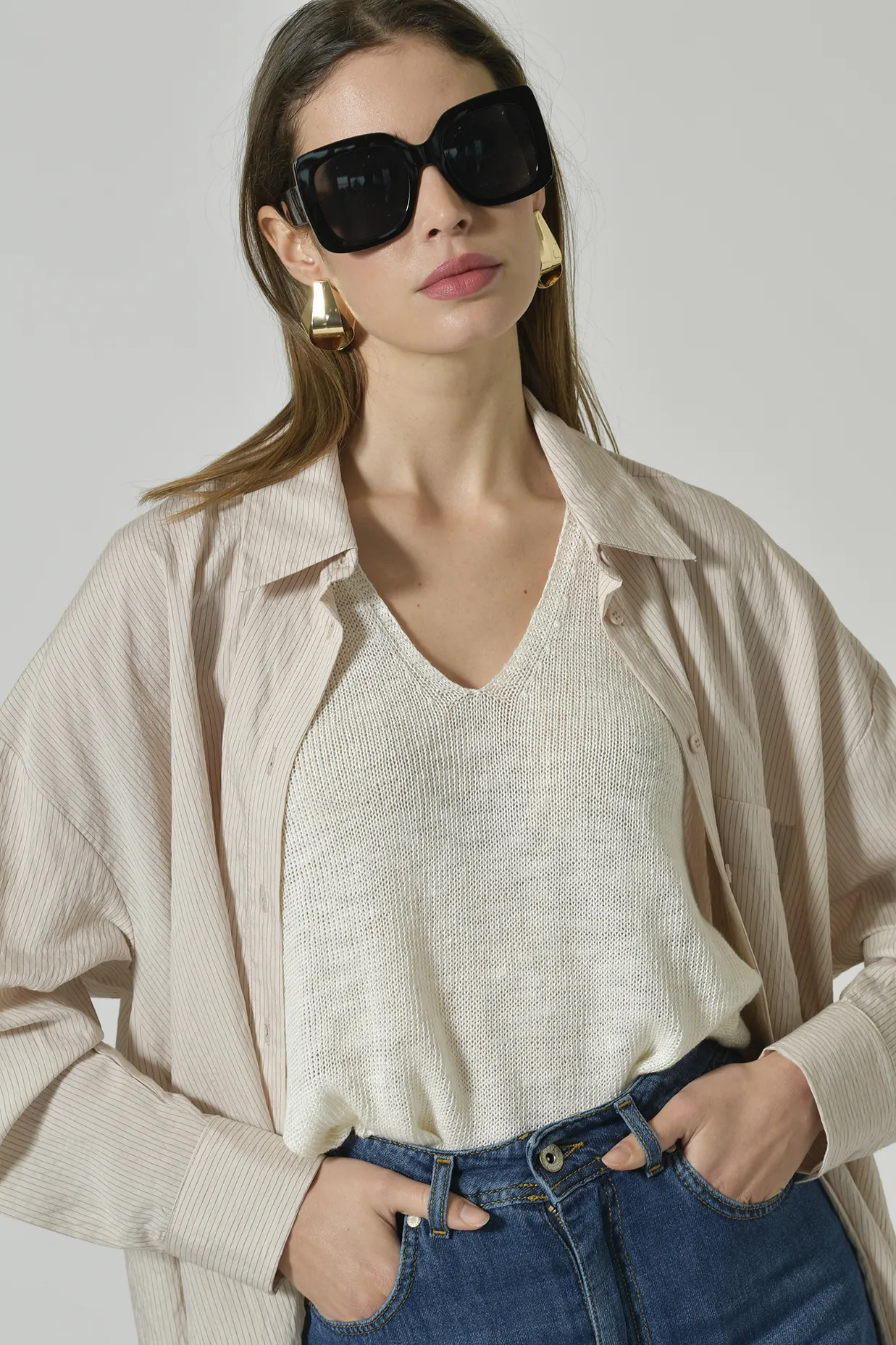 CAMICIA OVER RIGHINA