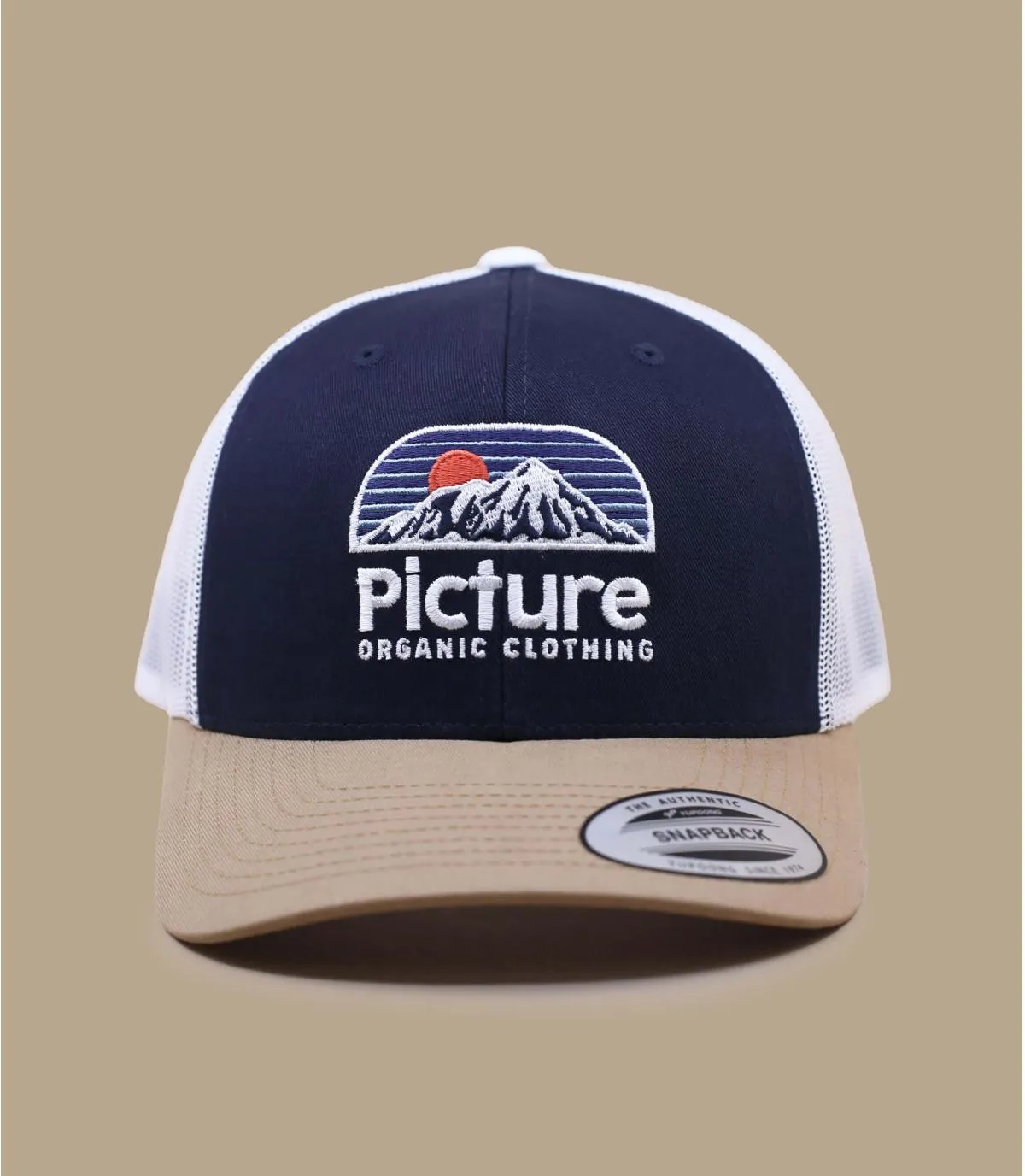 cappellino trucker blu navy beigeKuldo Trucker dark blue     