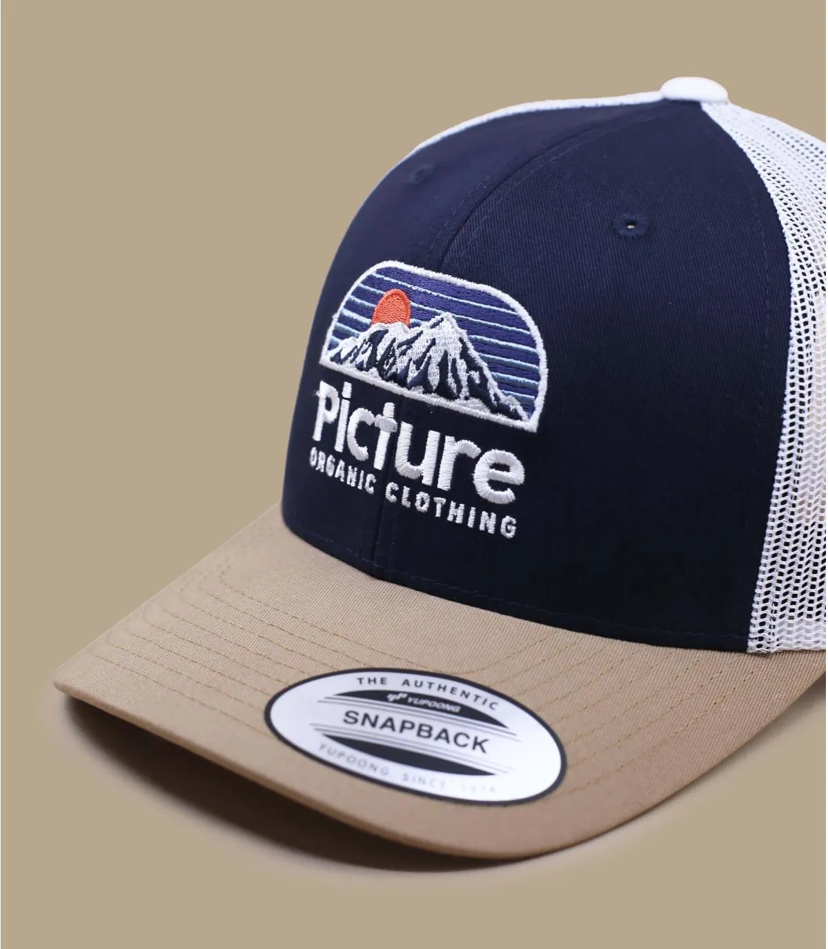 cappellino trucker blu navy beigeKuldo Trucker dark blue     