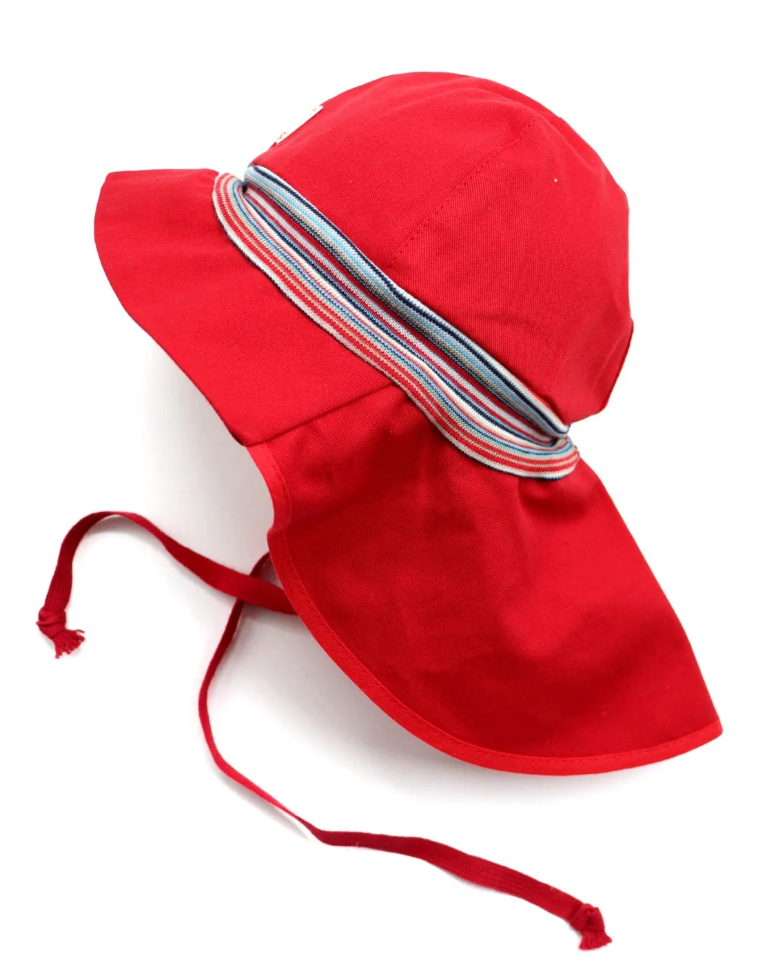CAPPELLO IN COTONE BIO MAX UV80 MOD "FEUERWEHR"