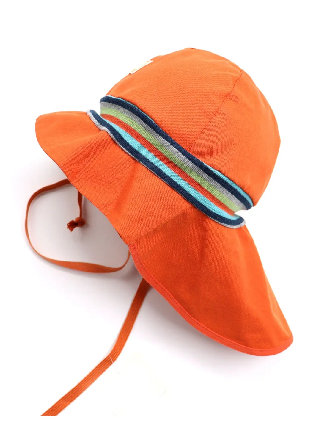 CAPPELLO IN COTONE BIO MAX UV80 MOD "FEUERWEHR"