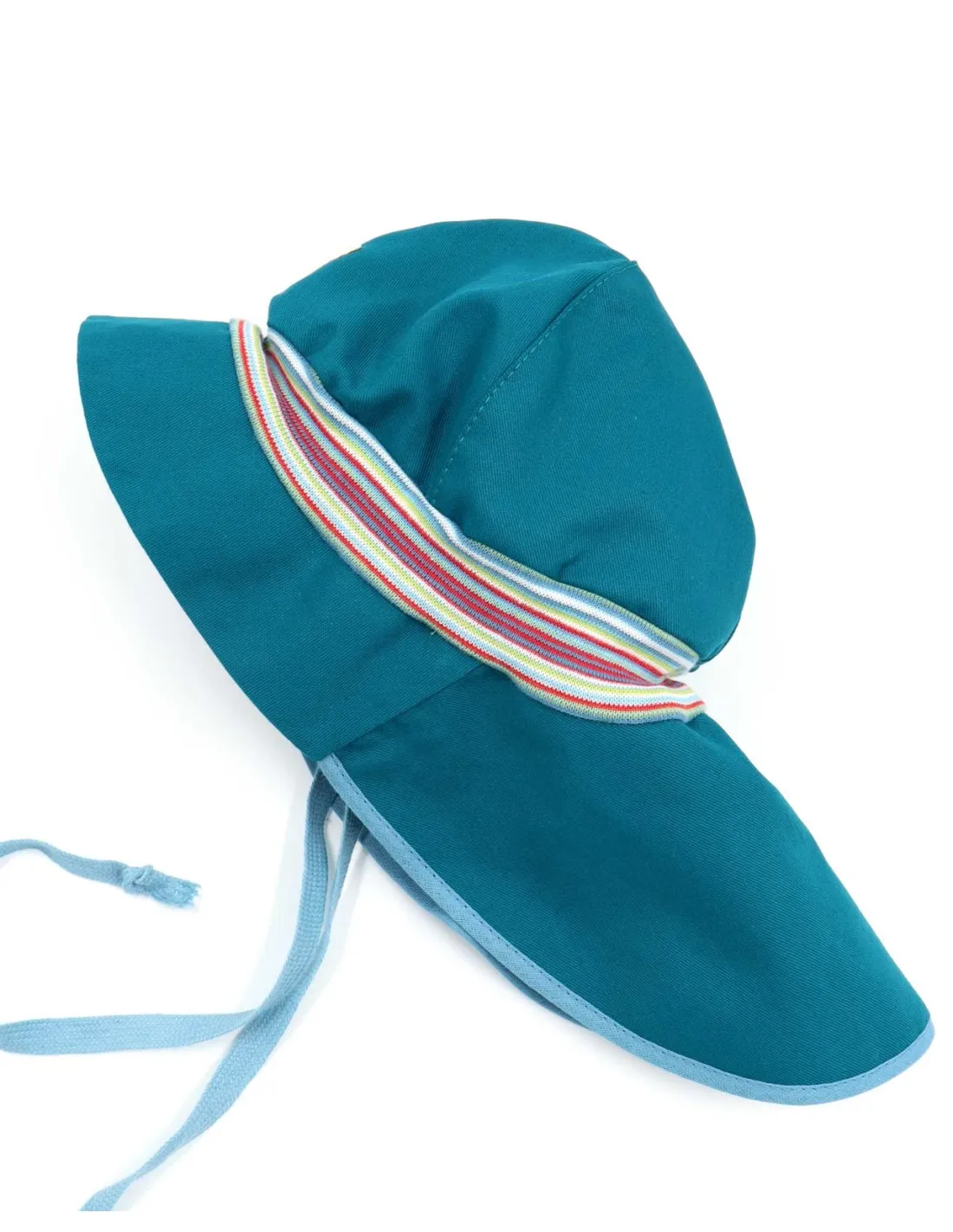 CAPPELLO IN COTONE BIO MAX UV80 MOD "FEUERWEHR"